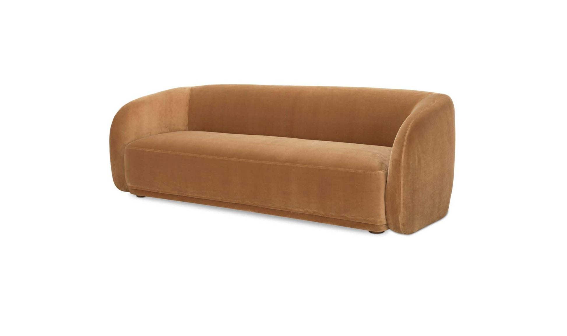 Faye Sofa Tan Faux Mohair by Moe's Home Collection - view 9