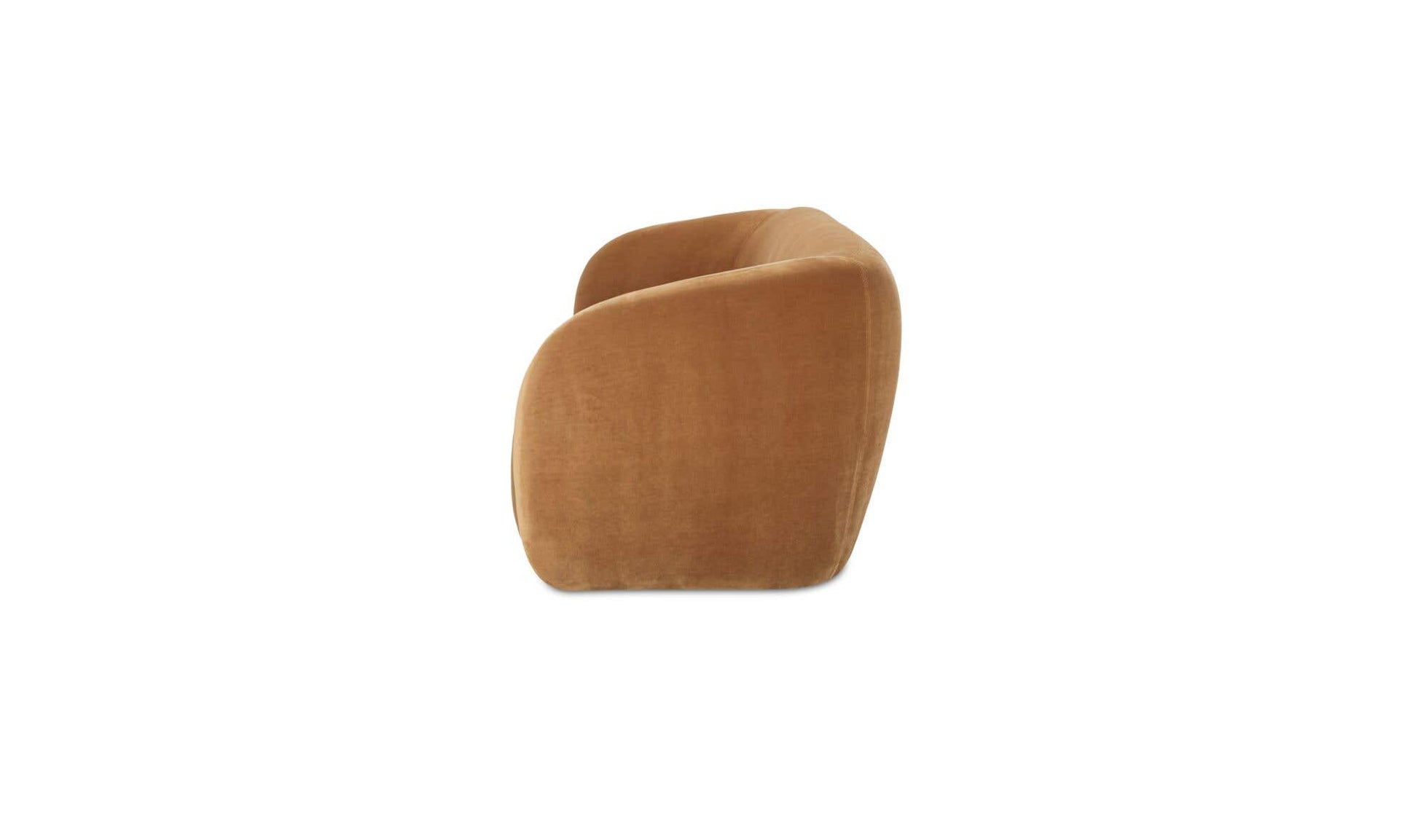 Faye Sofa Tan Faux Mohair by Moe's Home Collection - view 10