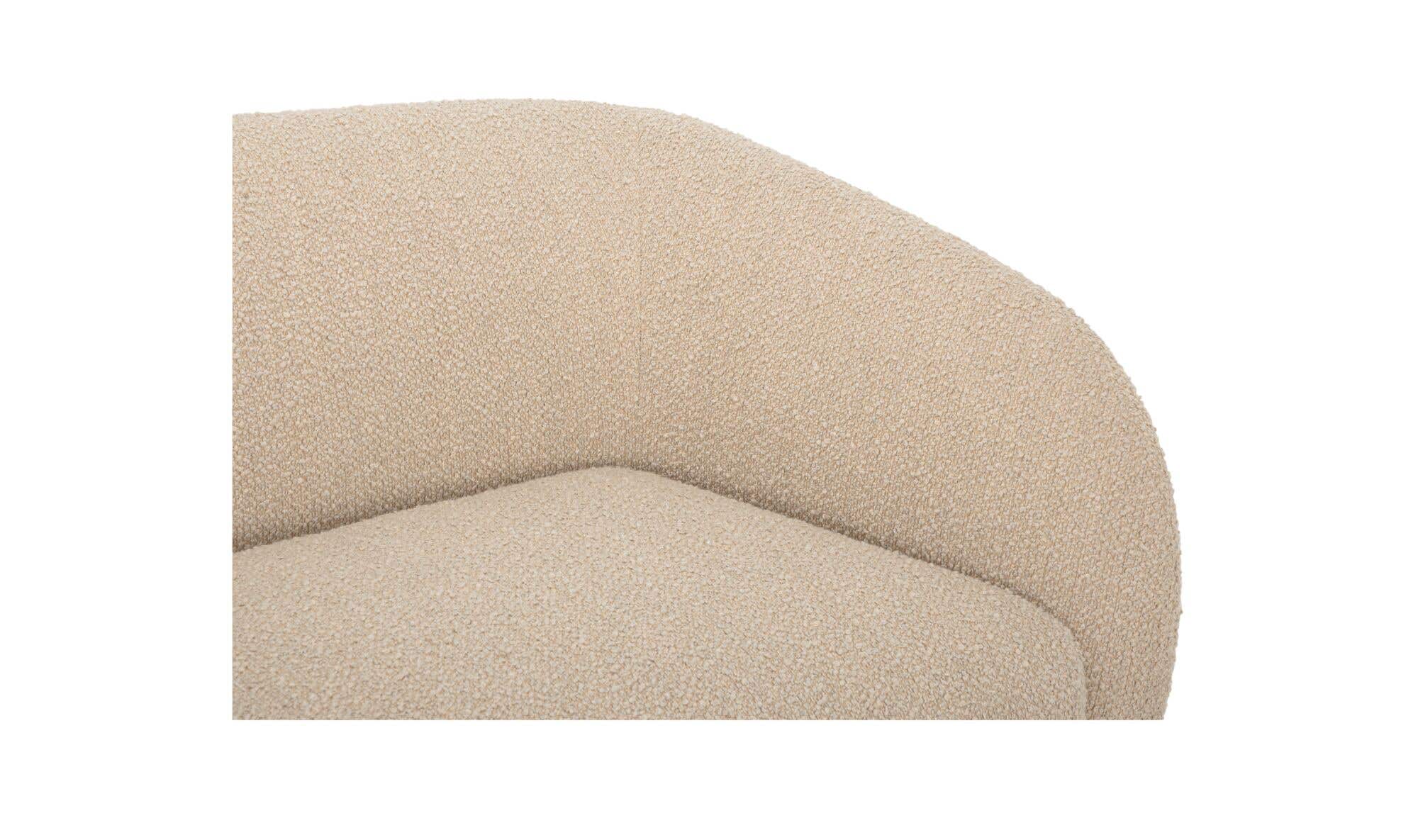 Faye Left Sectional Beige Boucle by Moe's Home Collection - view 14