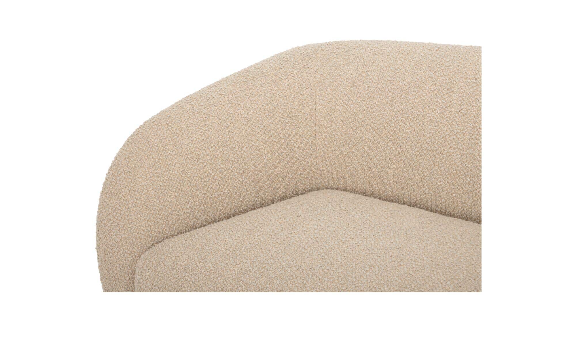 Faye Right Sectional Beige Boucle by Moe's Home Collection - view 14