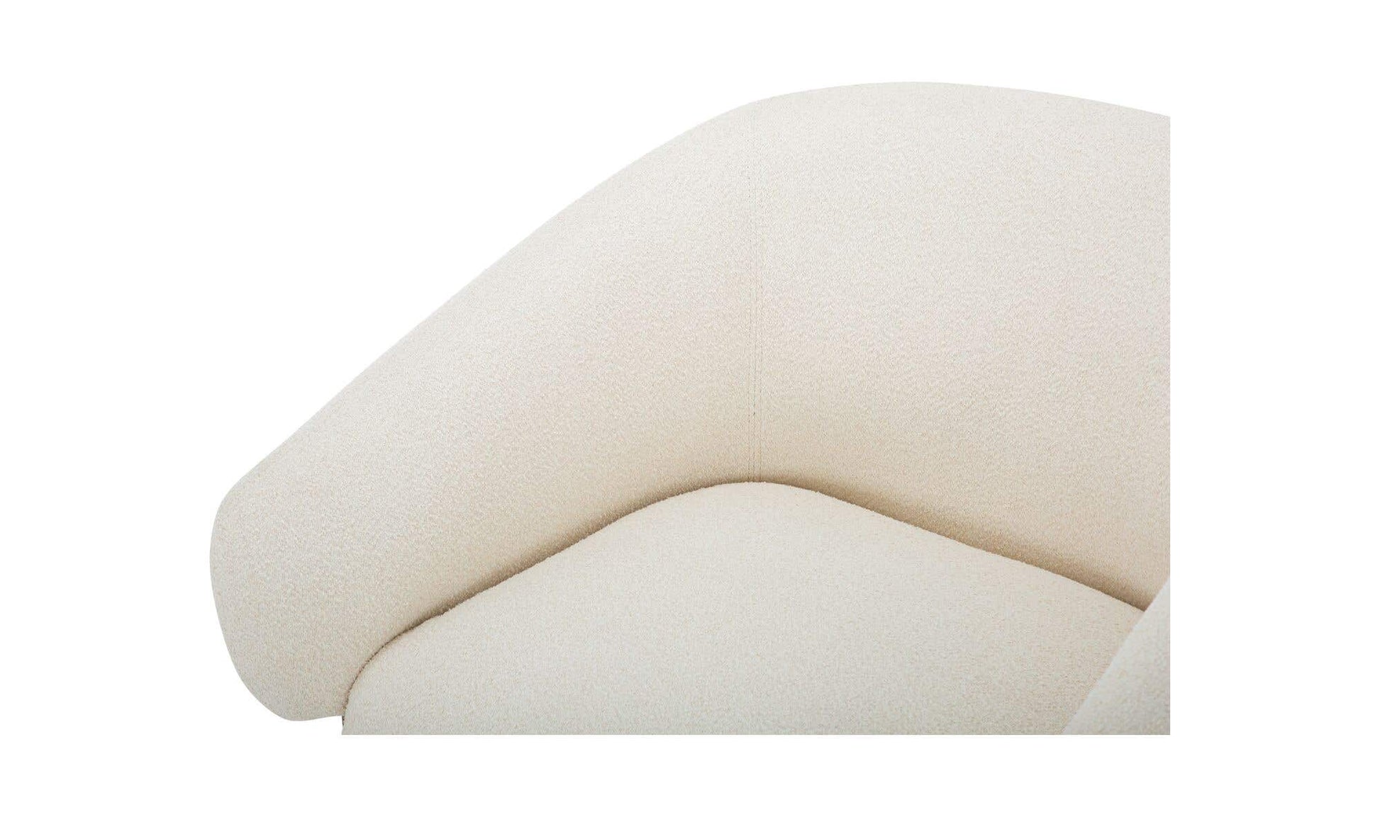 Otto Accent Chair Flecked Cream by Moe's Home Collection - view 14