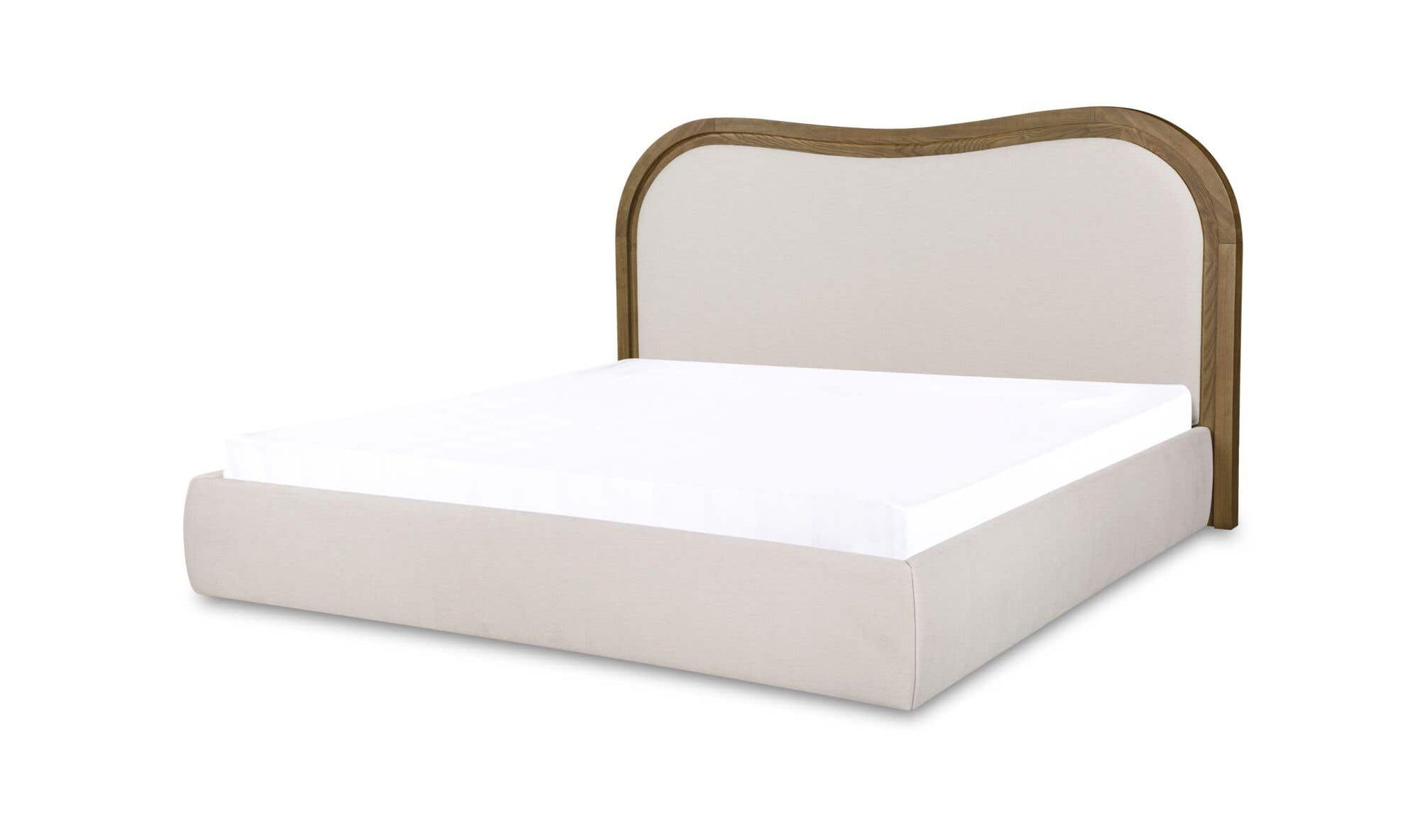 Camilla Queen Bed Oat by Moe's Home Collection - view 6