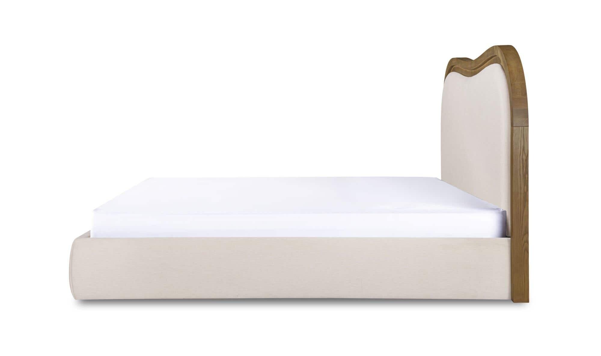 Camilla Queen Bed Oat by Moe's Home Collection - view 8