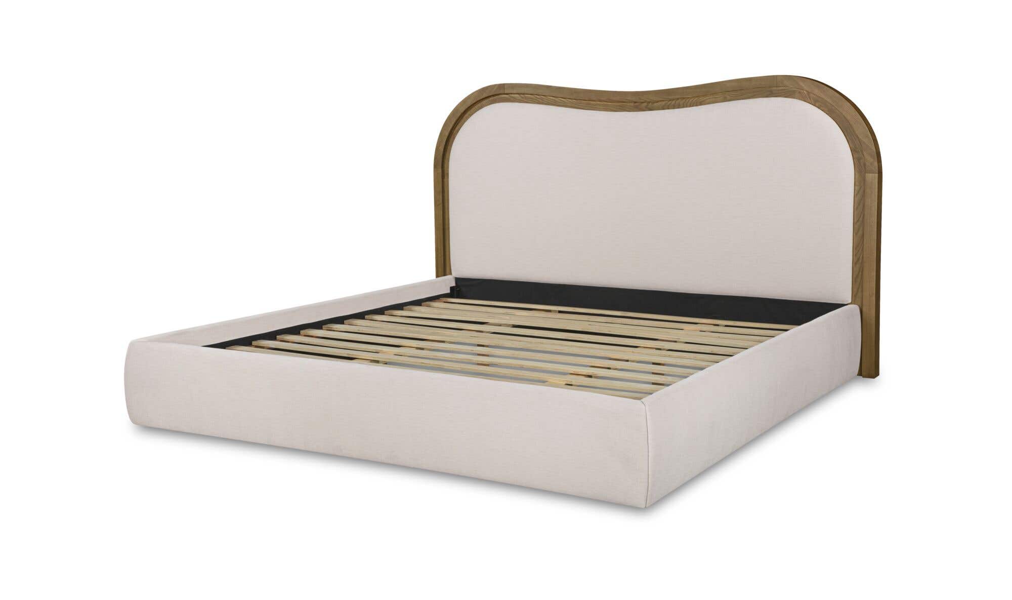 Camilla King Bed Oat by Moe's Home Collection - view 7