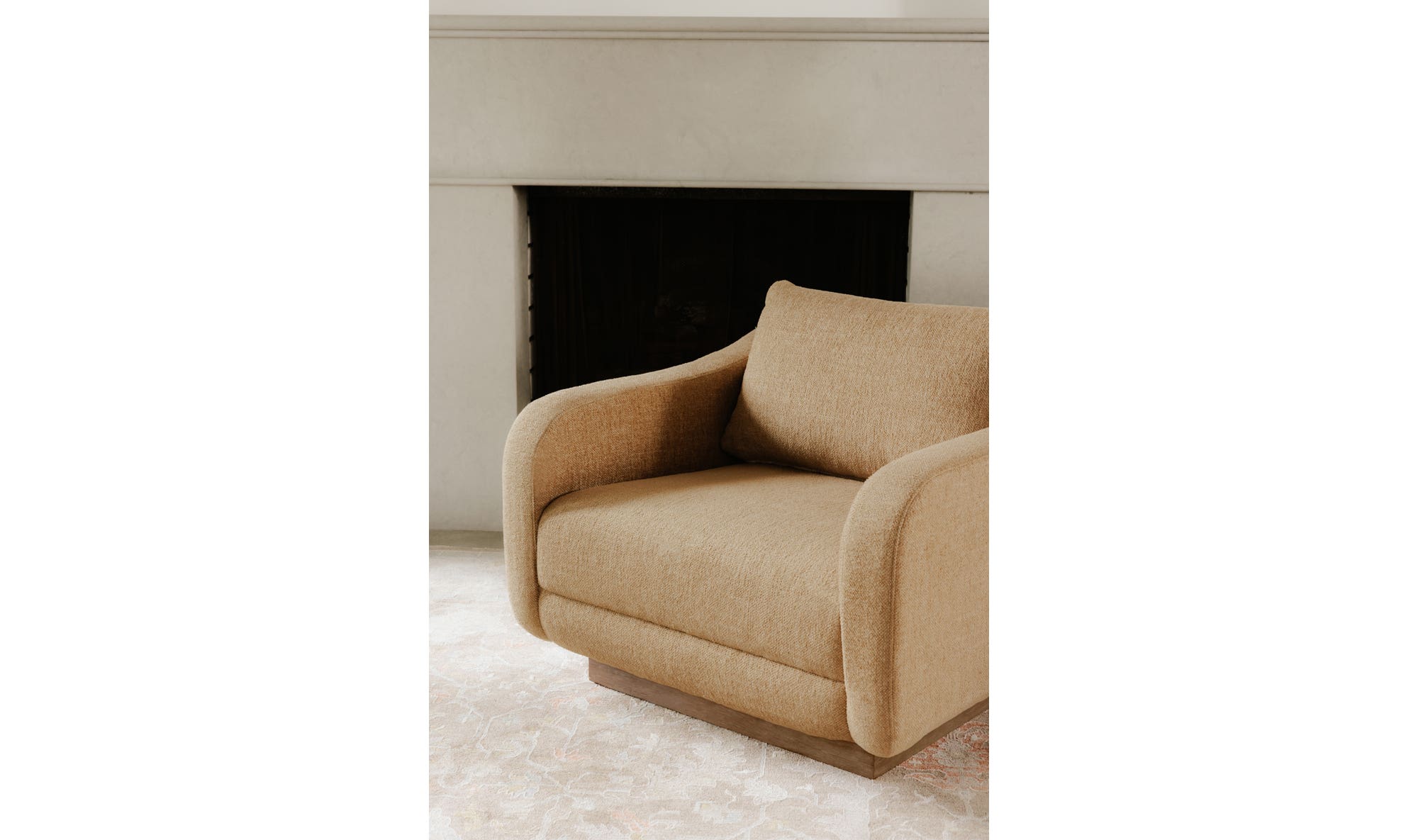 Keane Lounge Chair Ochre by Moe's Home Collection - view 7
