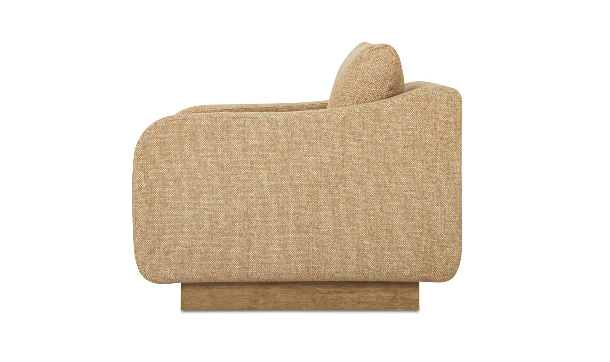 Keane Lounge Chair Ochre by Moe's Home Collection - view 10
