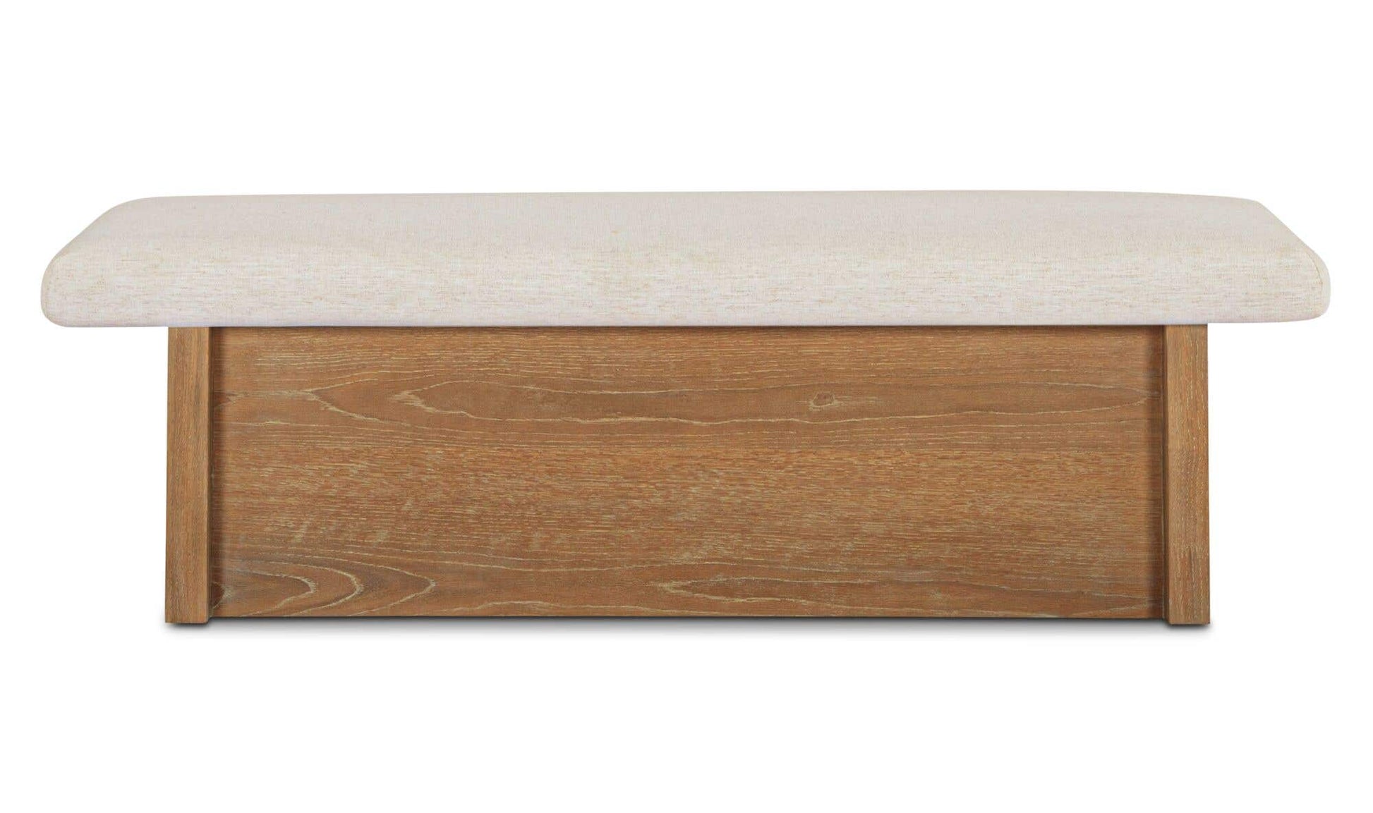 Gemma Storage Bench Oat by Moe's Home Collection - view 9