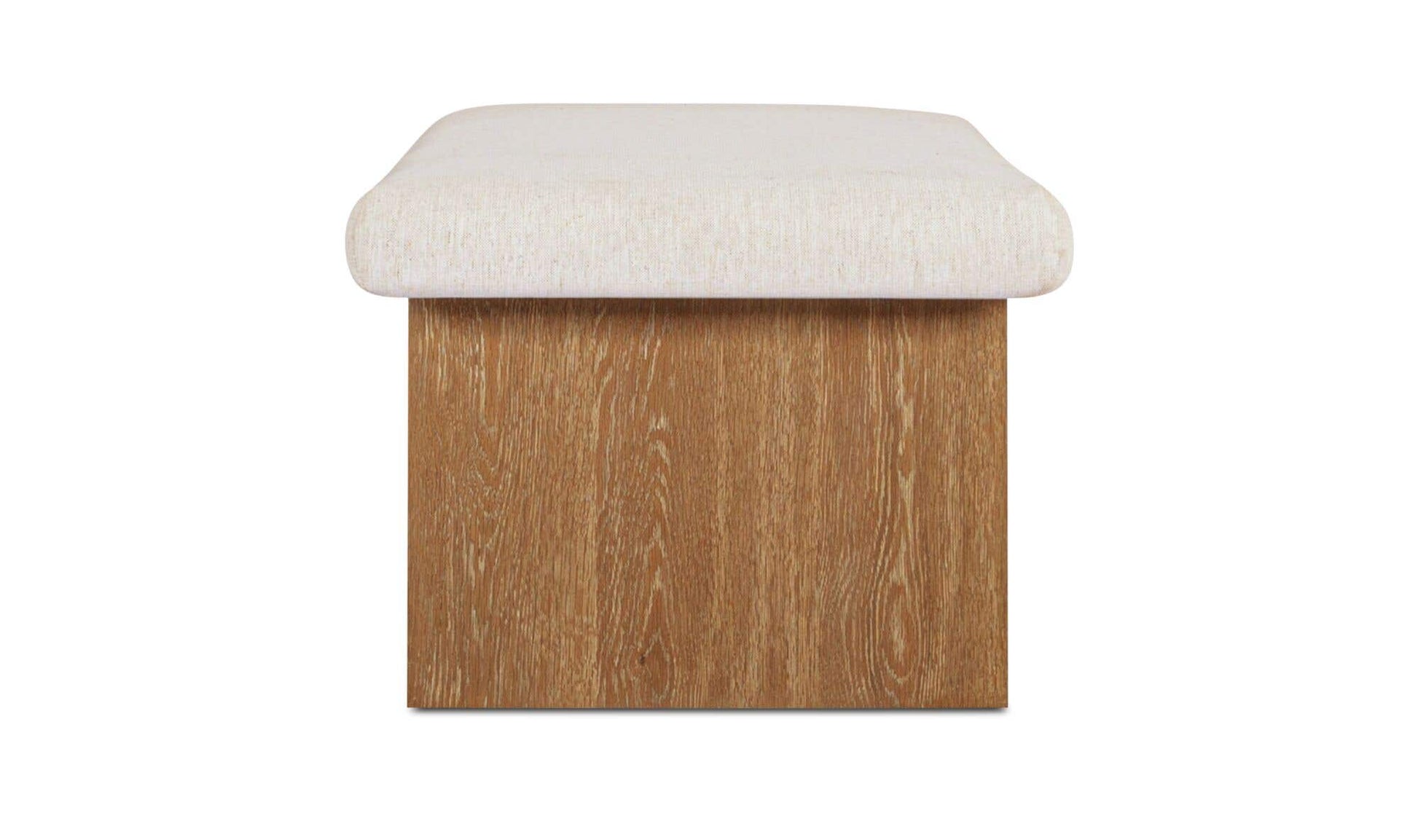 Gemma Storage Bench Oat by Moe's Home Collection - view 10