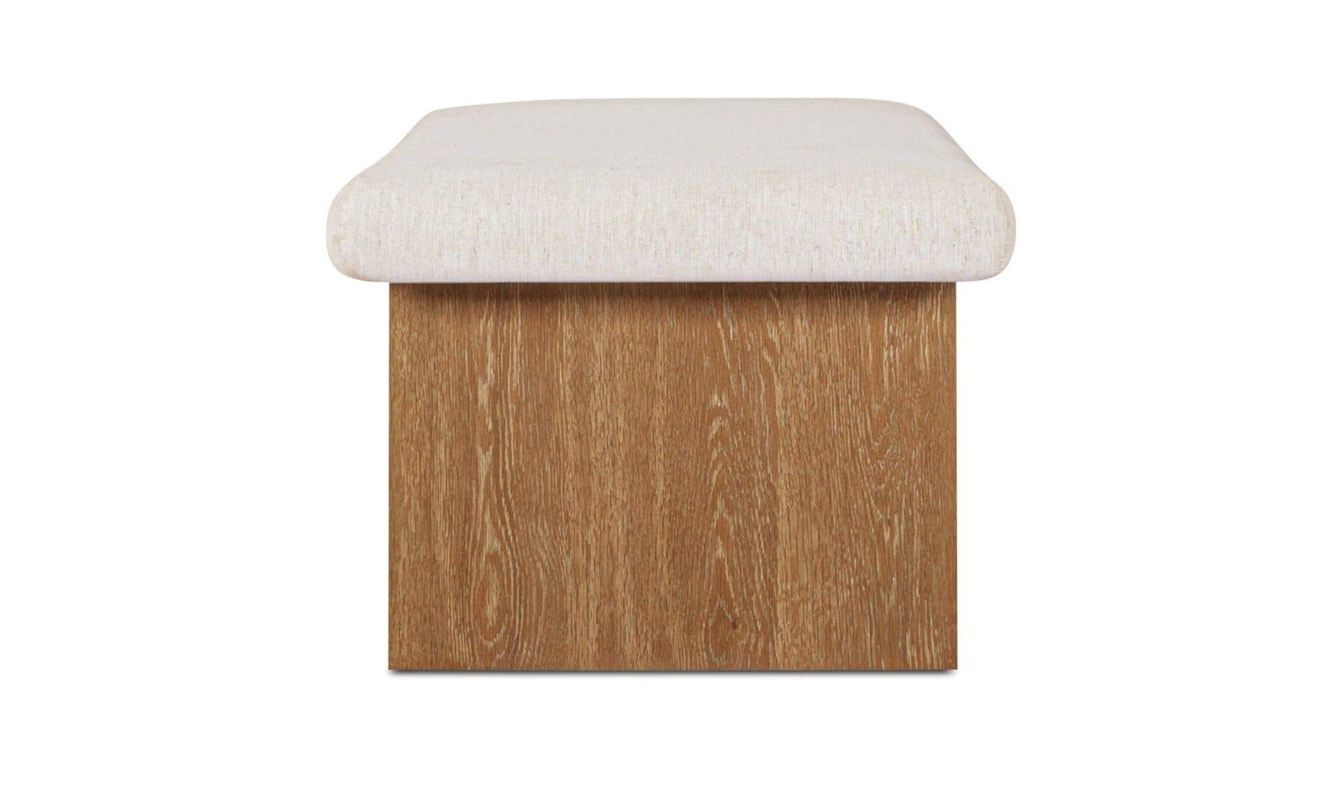 Gemma Storage Bench Oat by Moe's Home Collection - view 7