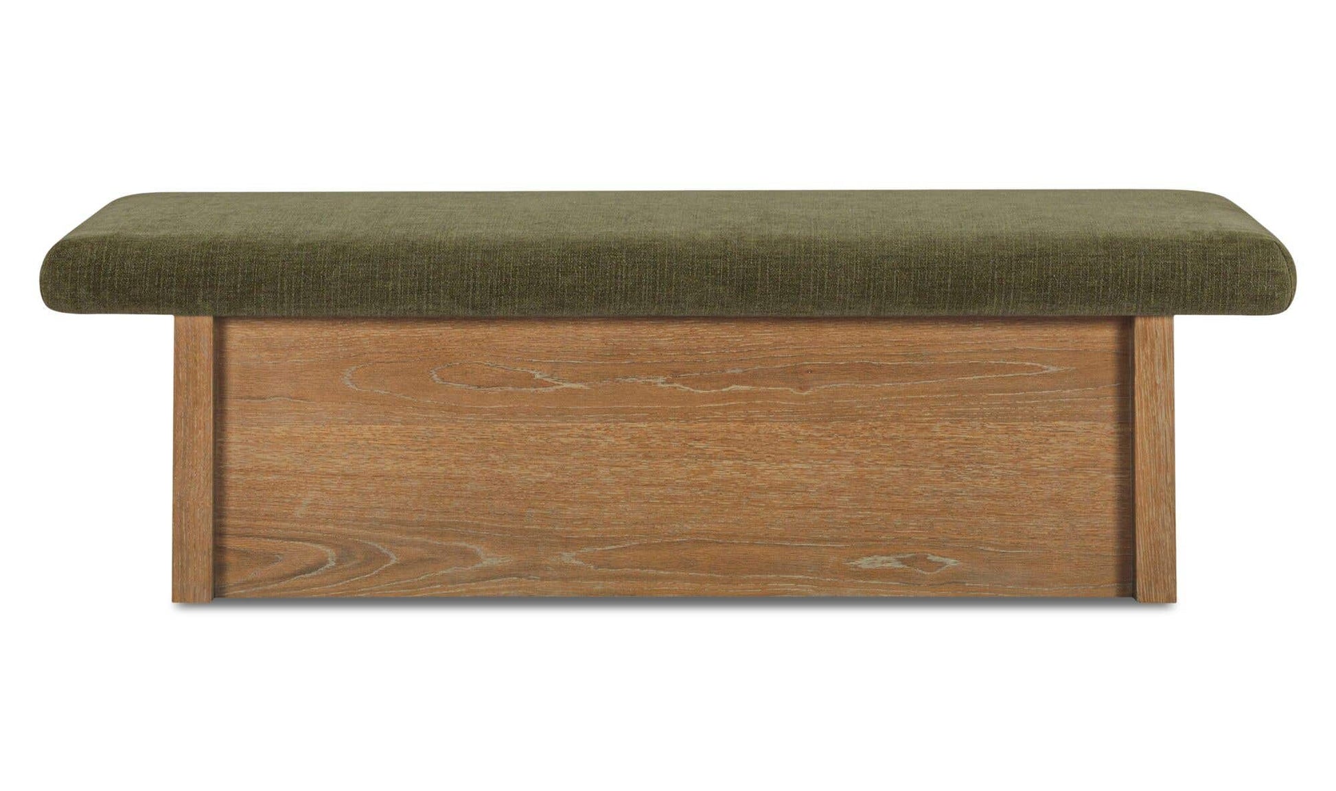 Gemma Storage Bench Dark Green by Moe's Home Collection - view 9