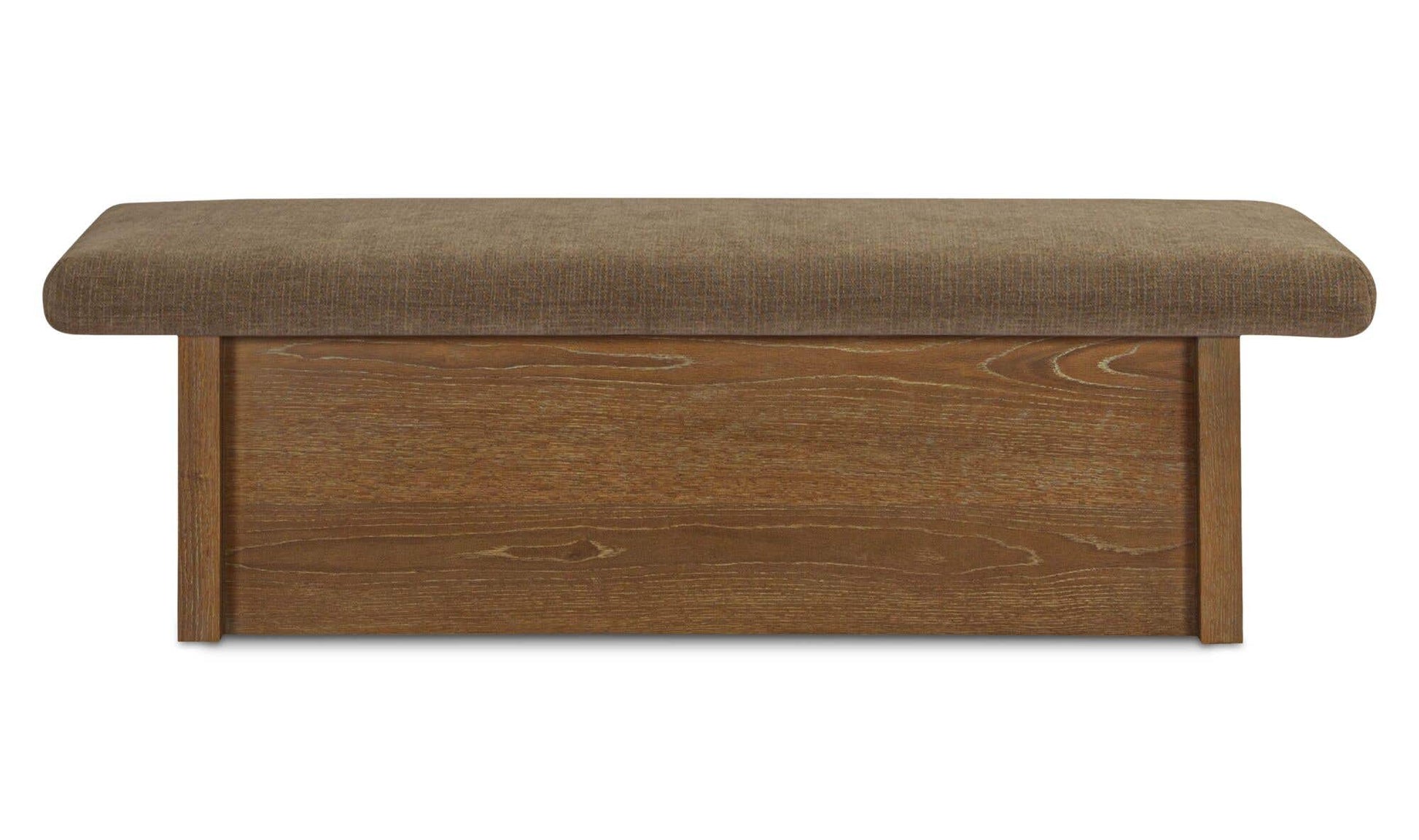 Gemma Storage Bench Taupe by Moe's Home Collection - view 10