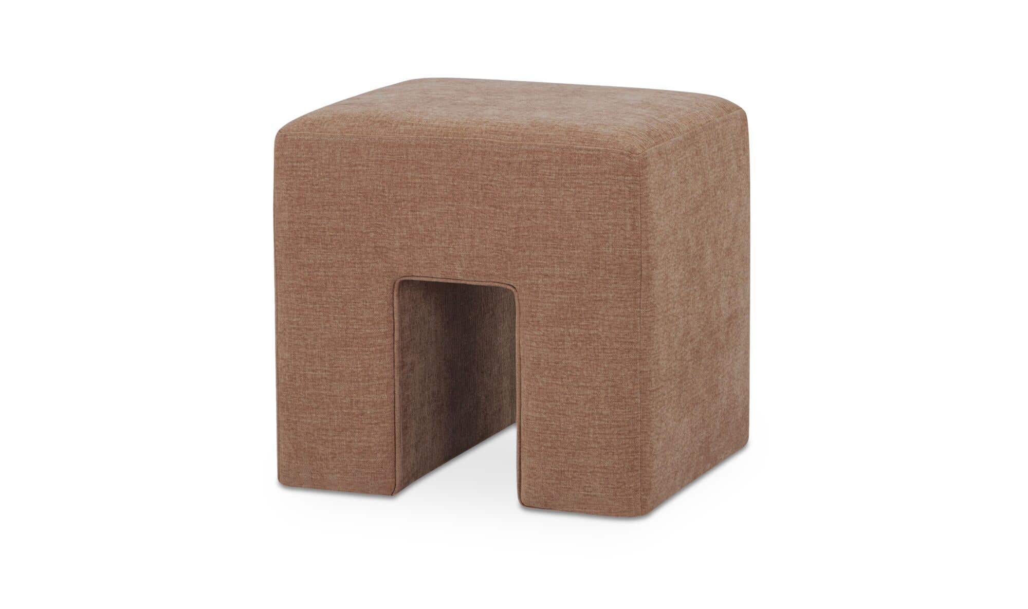 Aidy Stool Washed Pink by Moe's Home Collection - view 7