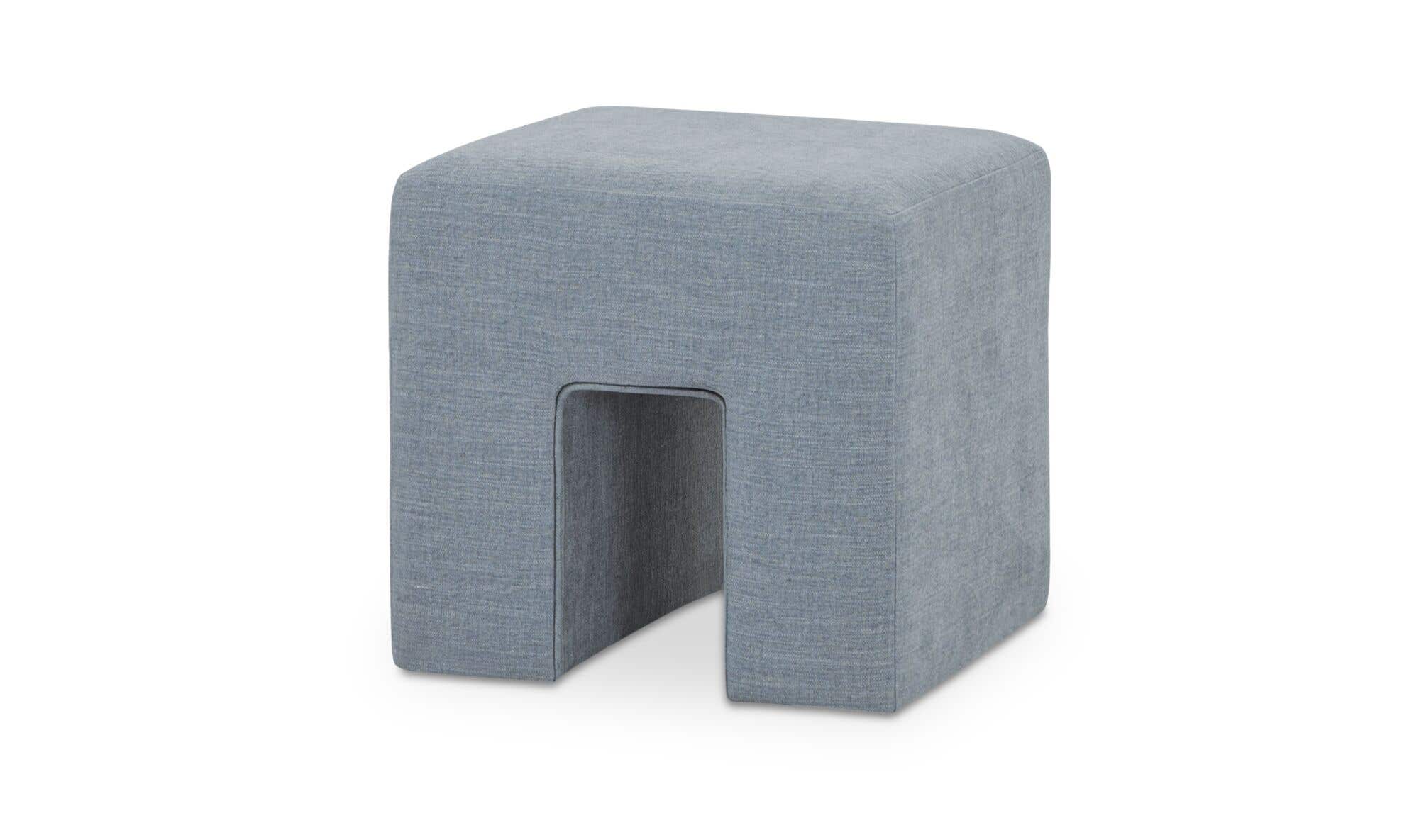Aidy Stool Light Blue by Moe's Home Collection - view 7