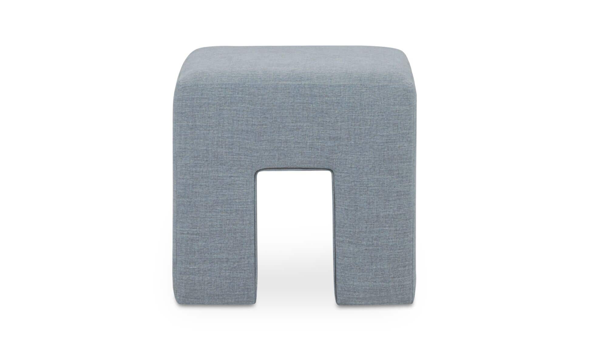 Aidy Stool Light Blue by Moe's Home Collection - view 5