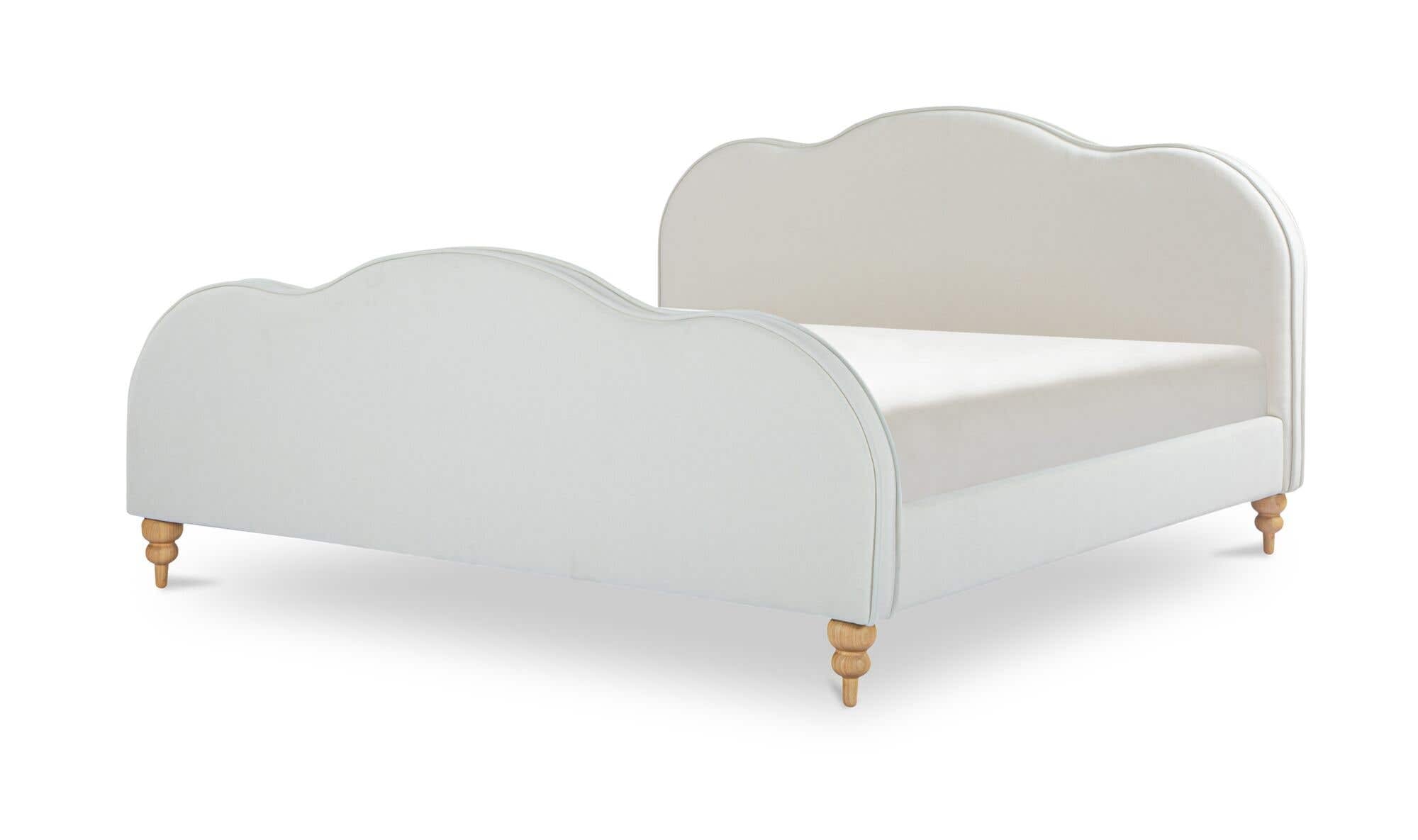 Jacqueline King Bed Cream by Moe's Home Collection - view 5
