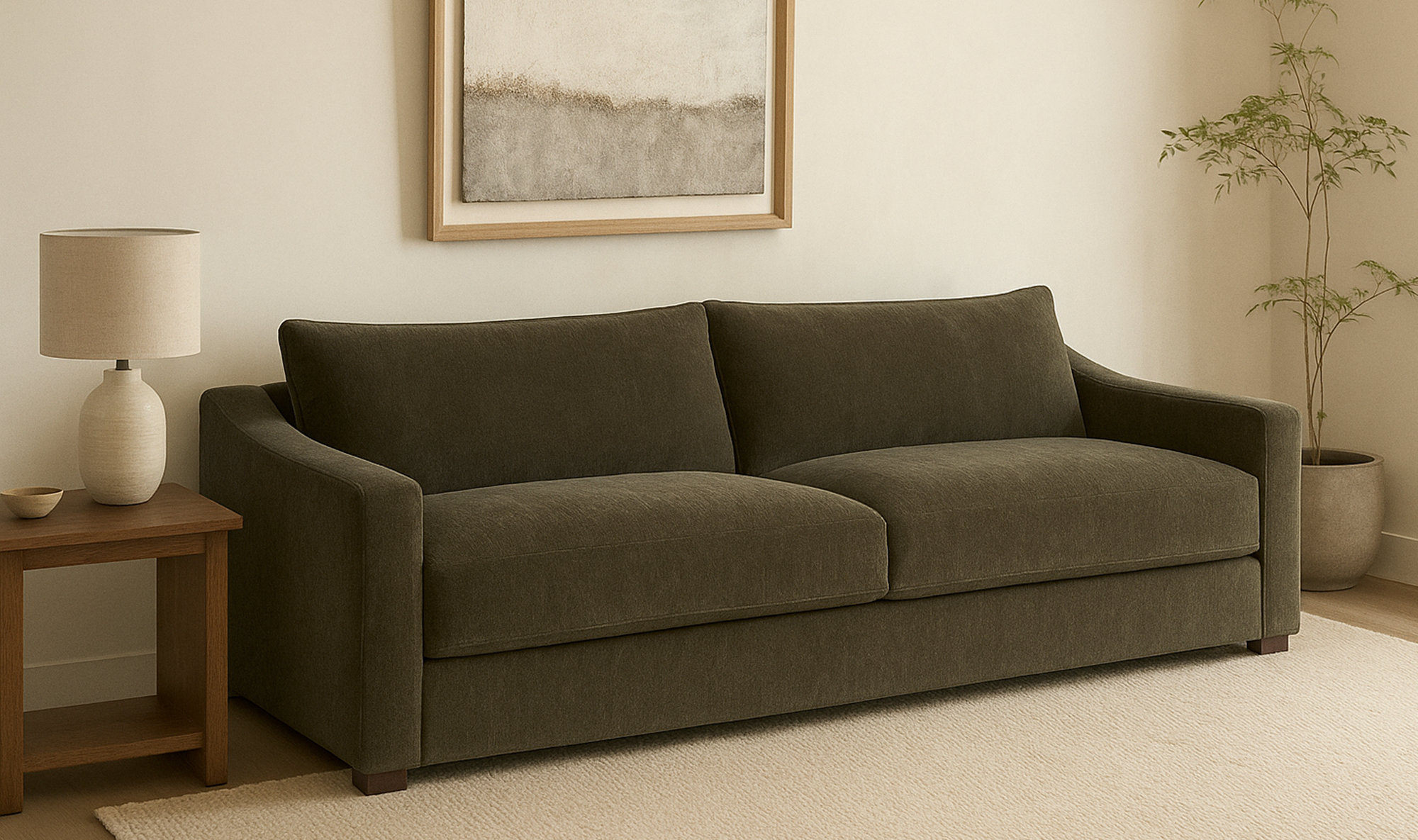 Farrow Sofa Cedar Green by Moe's Home Collection - view 4
