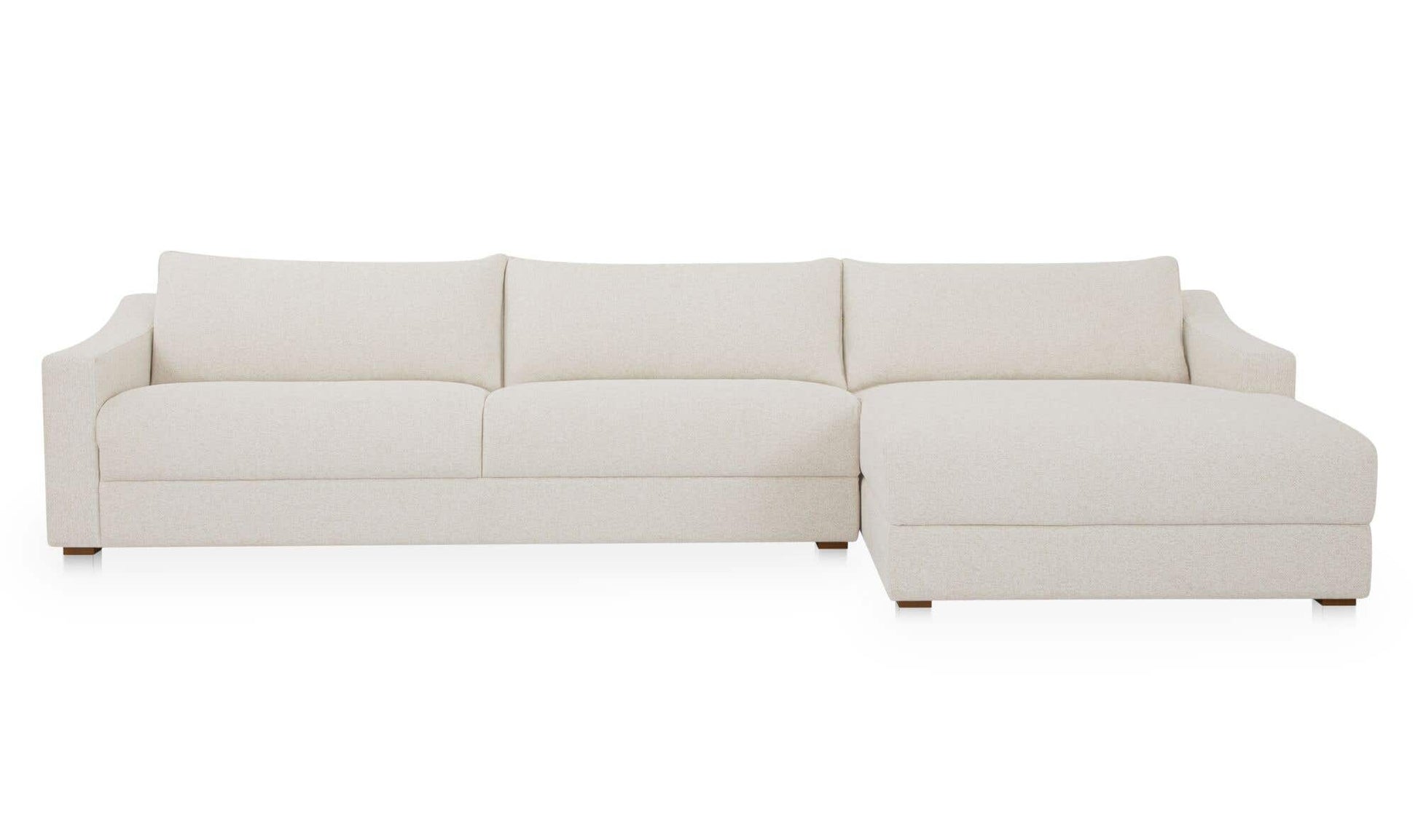 Farrow Sectional Flecked Oat Right by Moe's Home Collection - view 4