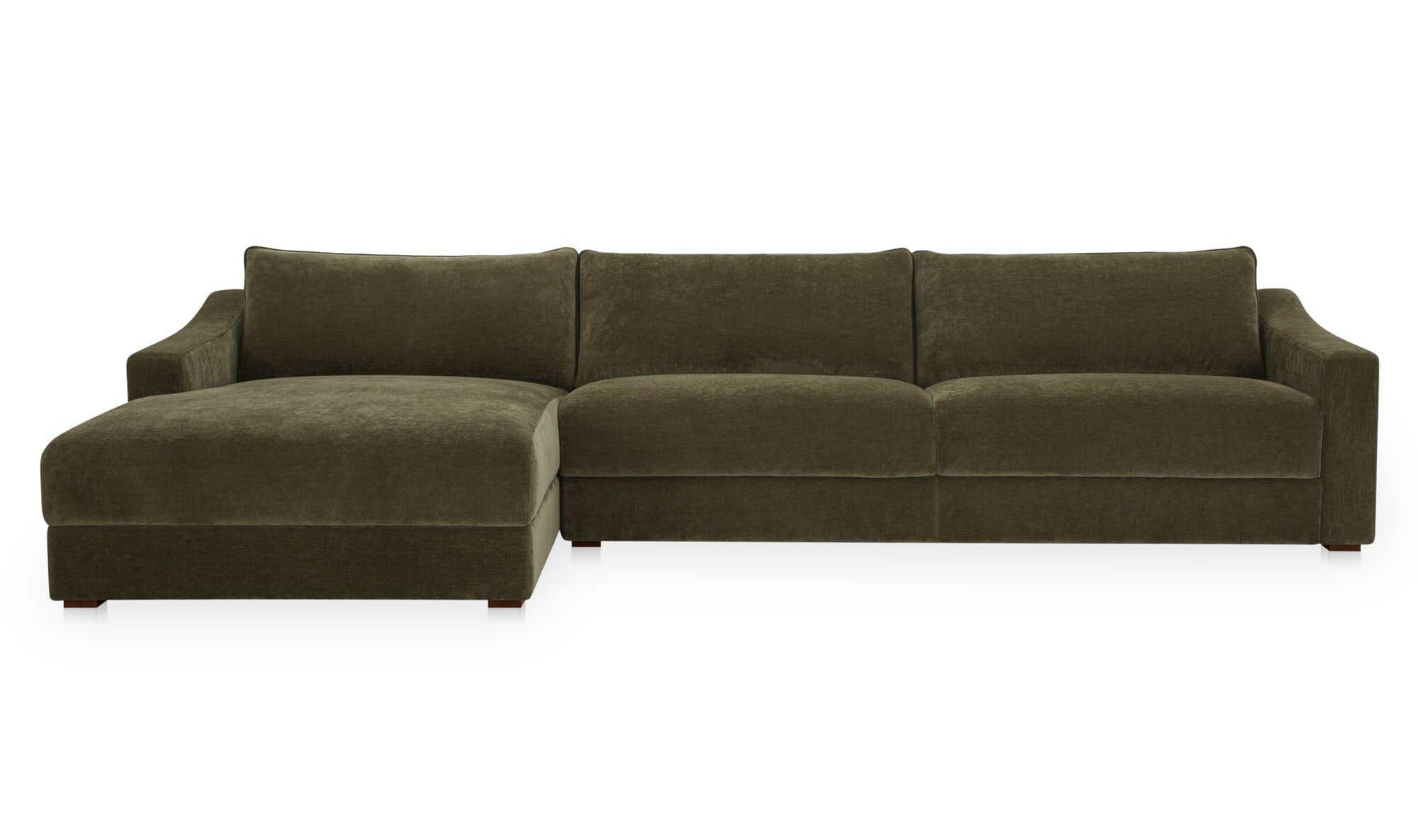 Farrow Sectional Cedar Green Left by Moe's Home Collection - view 4