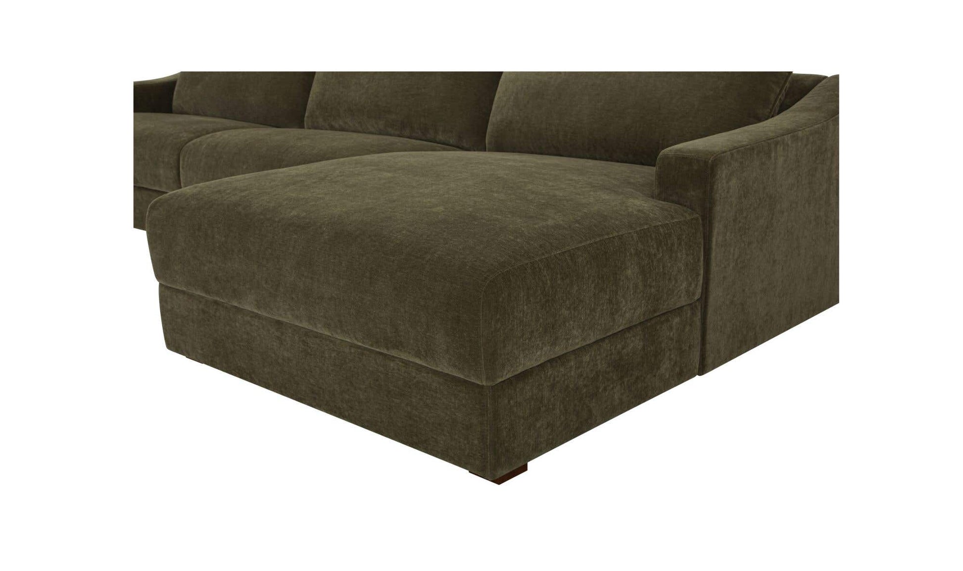 Farrow Sectional Cedar Green Right by Moe's Home Collection - view 9