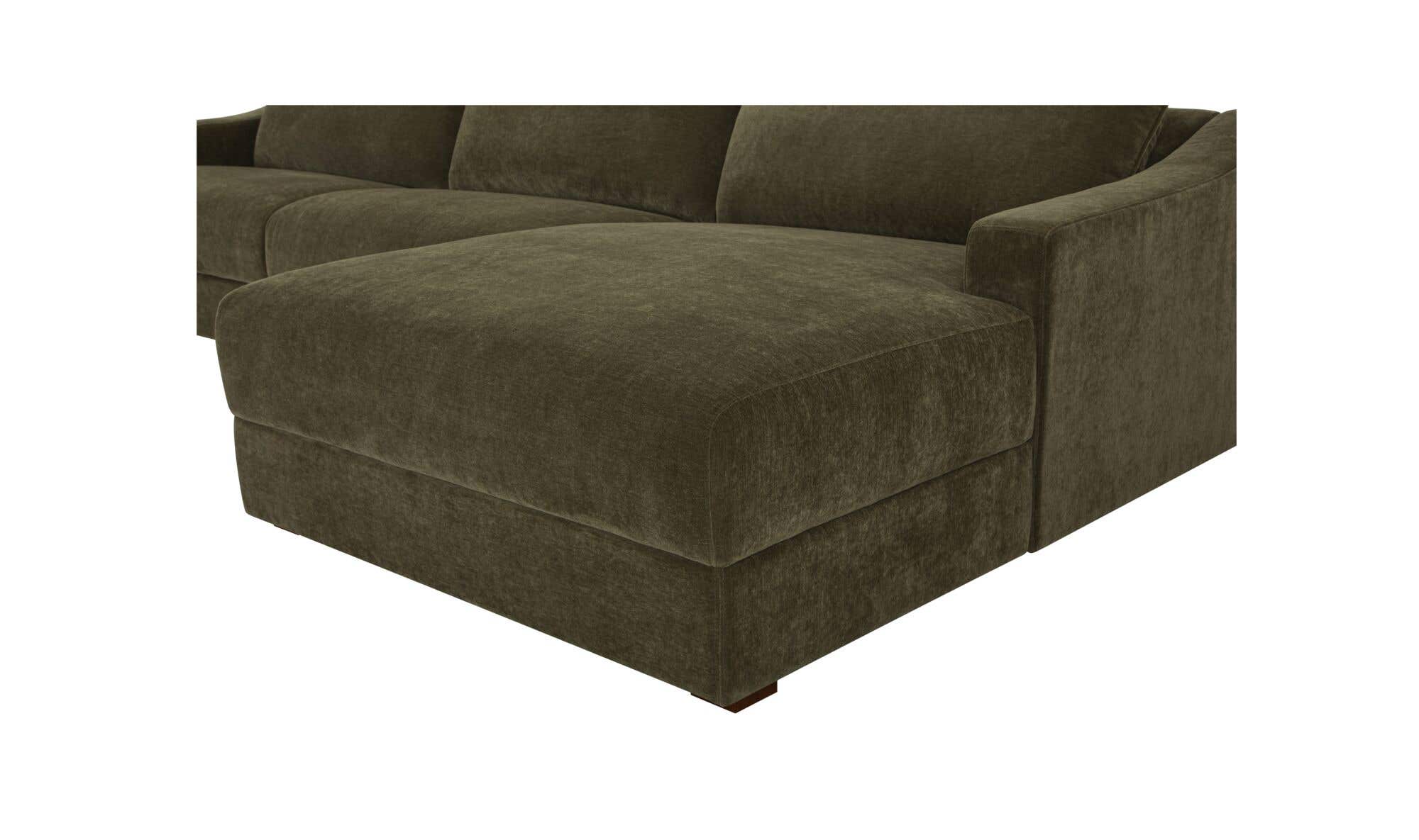 Farrow Sectional Cedar Green Right by Moe's Home Collection - view 9