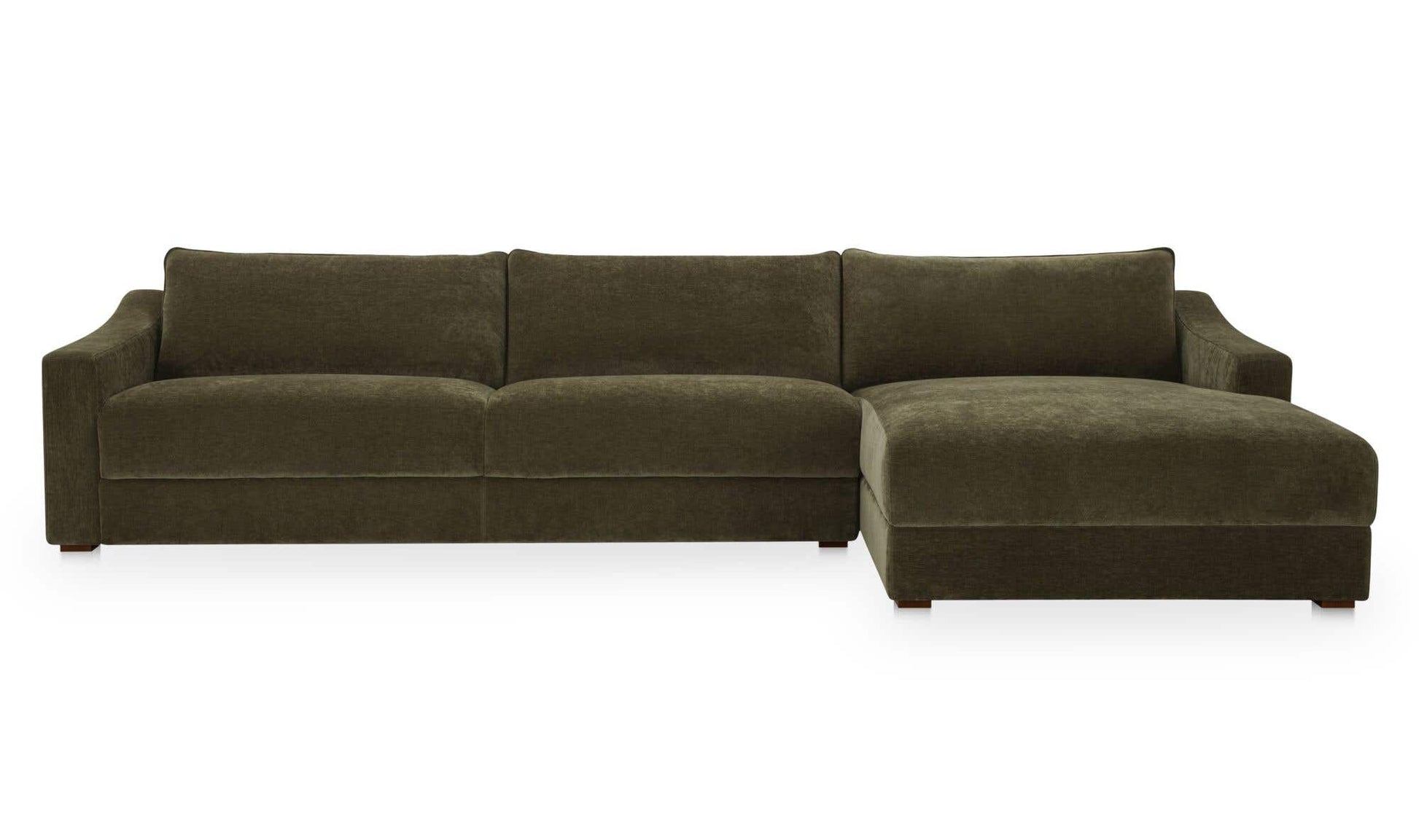 Farrow Sectional Cedar Green Right by Moe's Home Collection - view 4