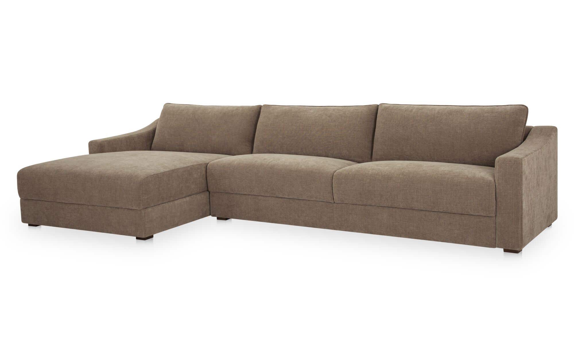 Farrow Sectional Taupe Left by Moe's Home Collection - view 5