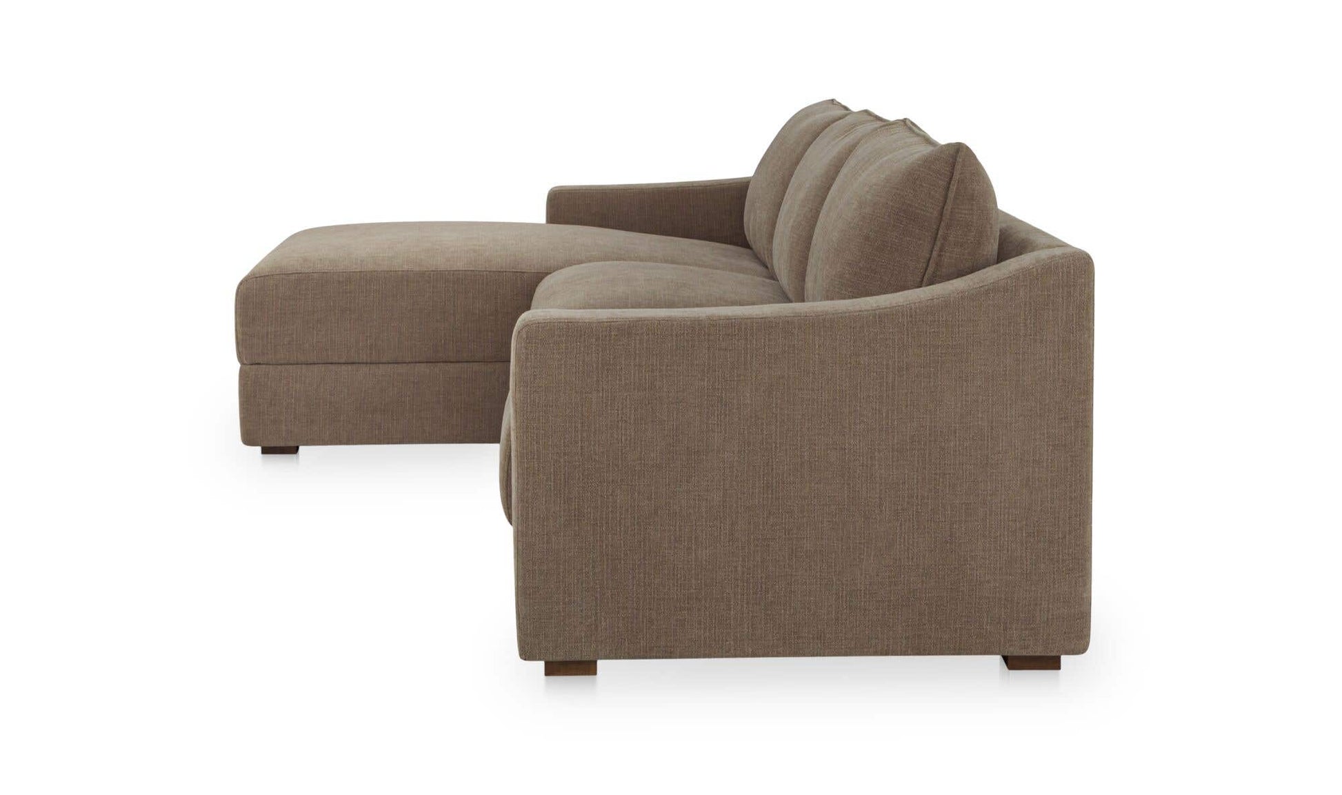 Farrow Sectional Taupe Left by Moe's Home Collection - view 6