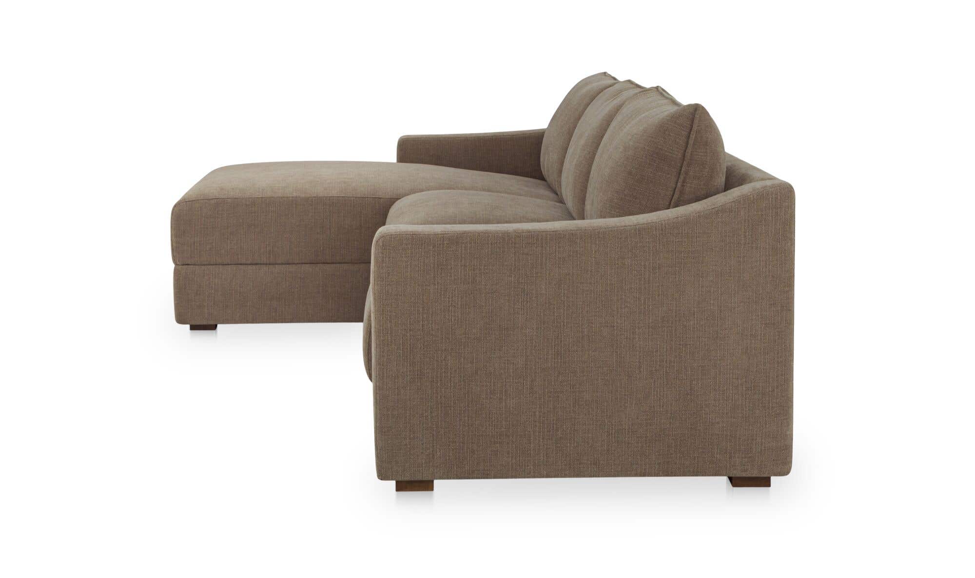 Farrow Sectional Taupe Left by Moe's Home Collection - view 6
