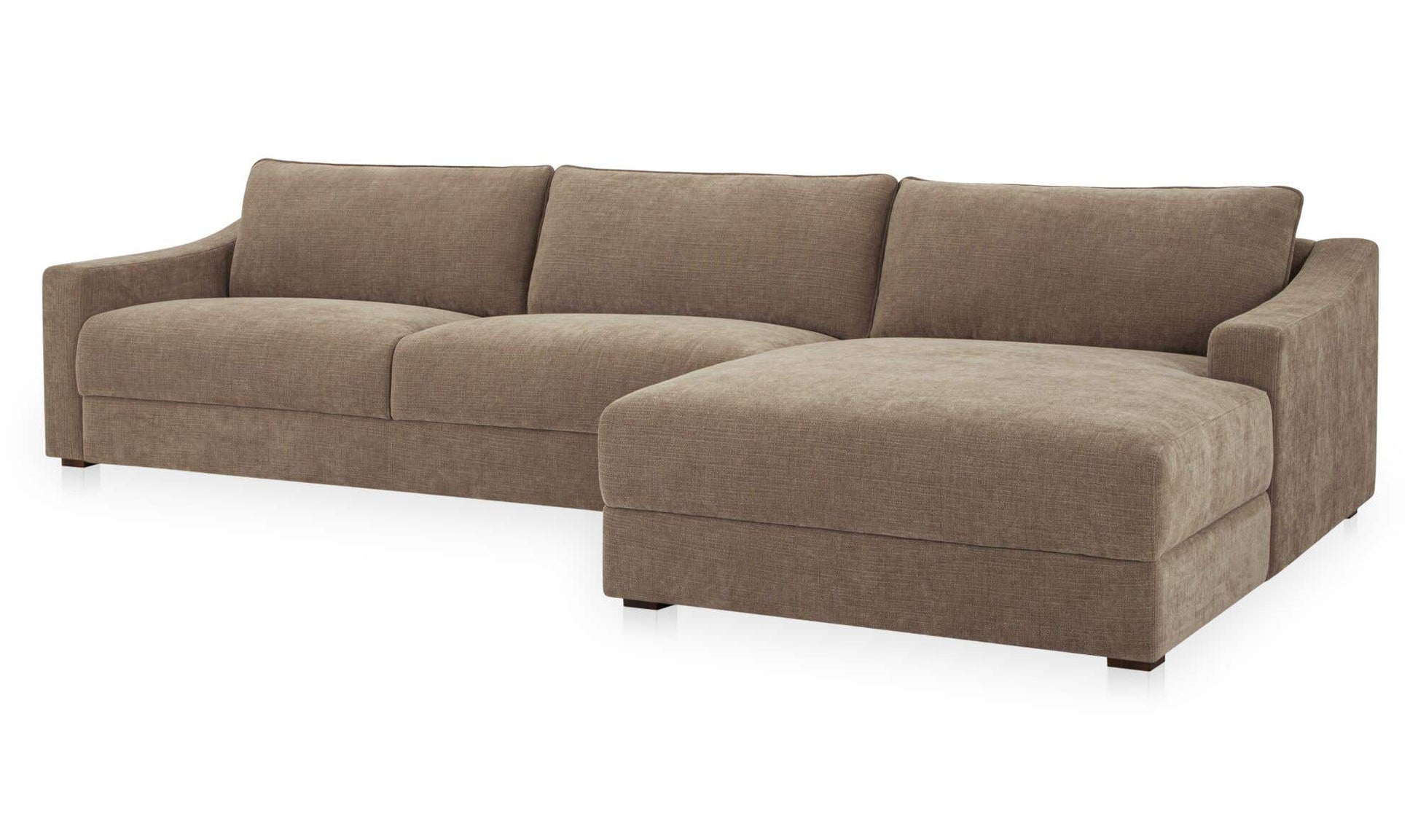 Farrow Sectional Taupe Right by Moe's Home Collection - view 5