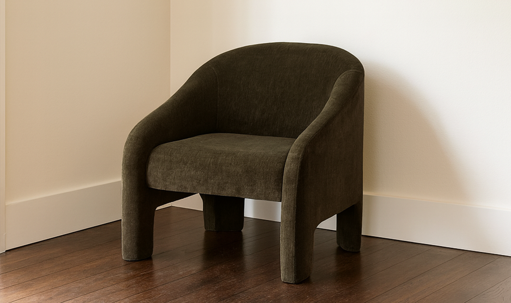 Tuva Accent Chair Cedar Green by Moe's Home Collection - view 5