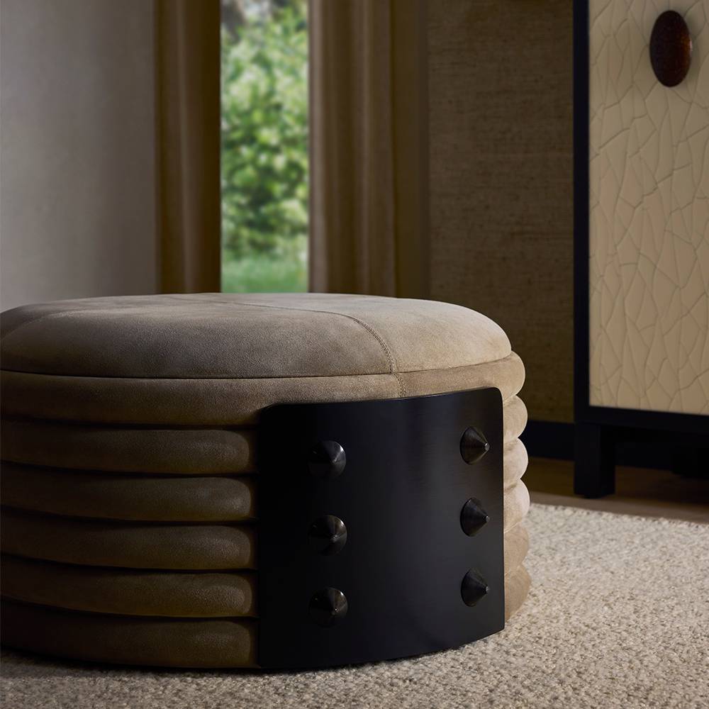 Titus Ottoman by Arteriors - view 3