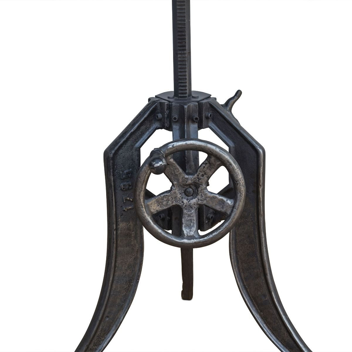 French Industrial Crank Architect Drafting Table 35"