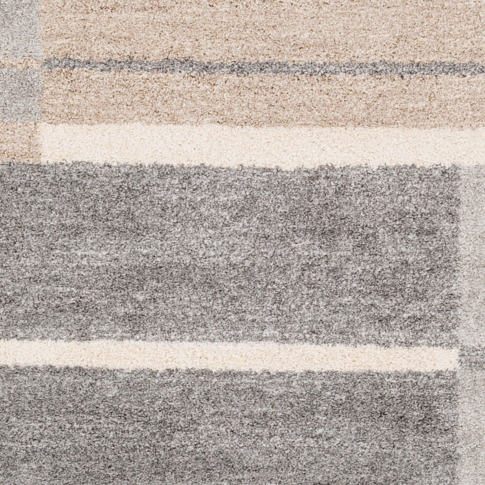 Fowler Gray/Taupe Machine Woven Rug - swatch