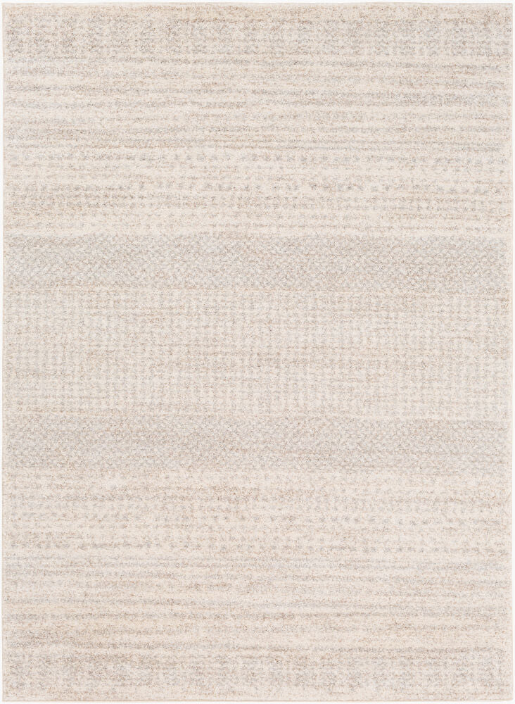 Fowler Light Brown/Light Gray Machine Woven Rug - 2' x 2'11"