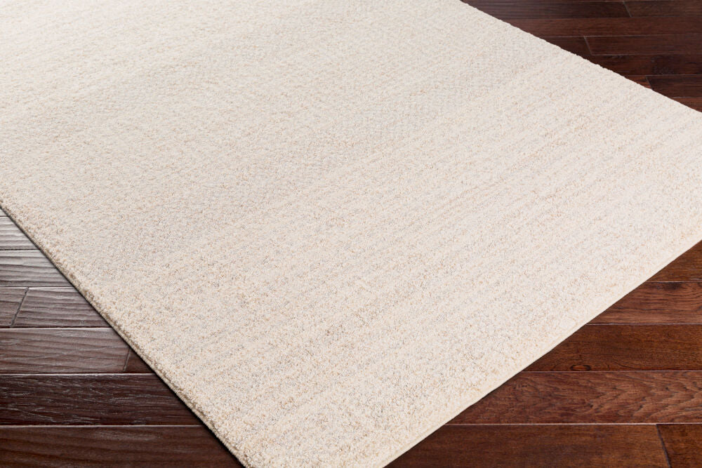 Fowler Light Brown/Light Gray Machine Woven Rug - corner