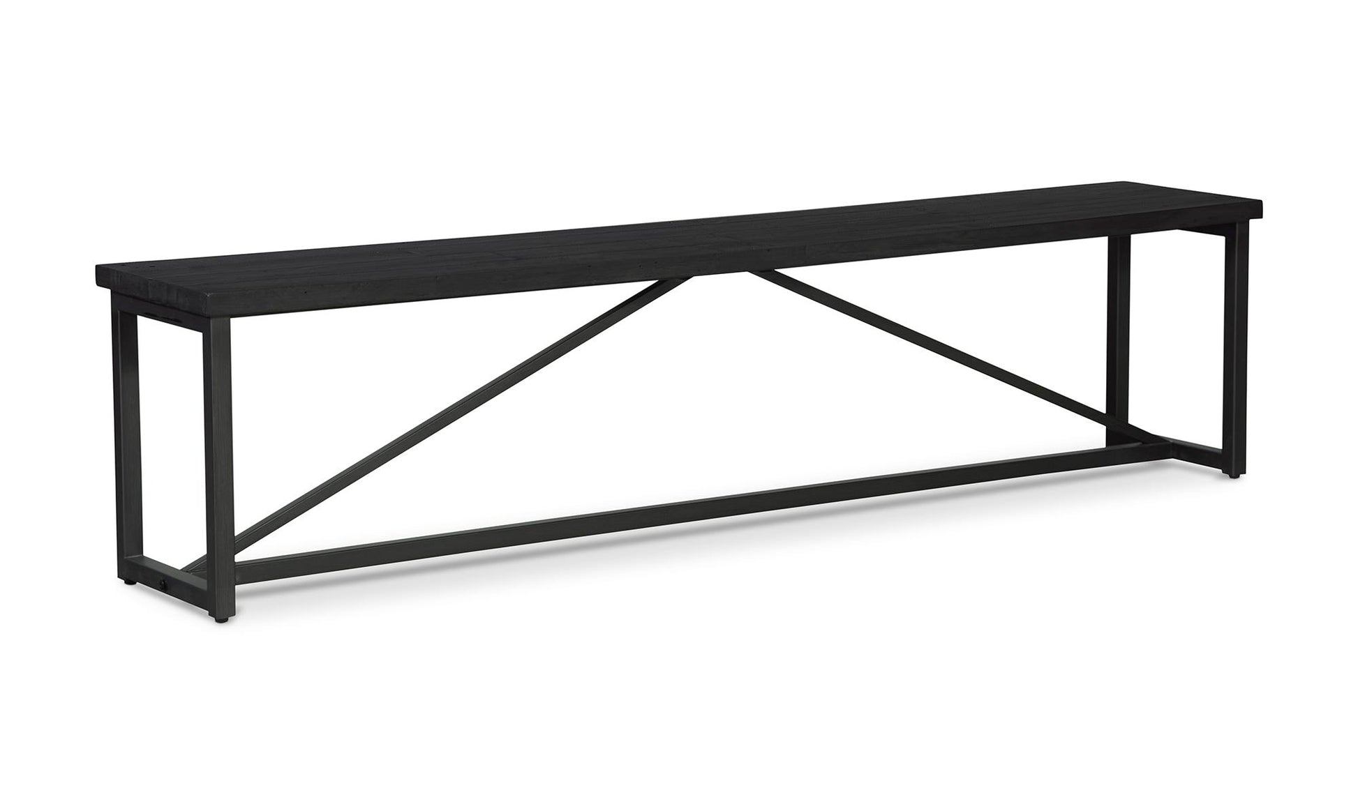 Sierra Bench Black by Moe's Home Collection - view 10