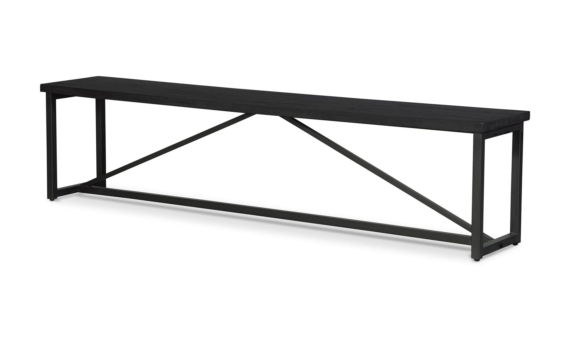Sierra Bench Black by Moe's Home Collection - view 11