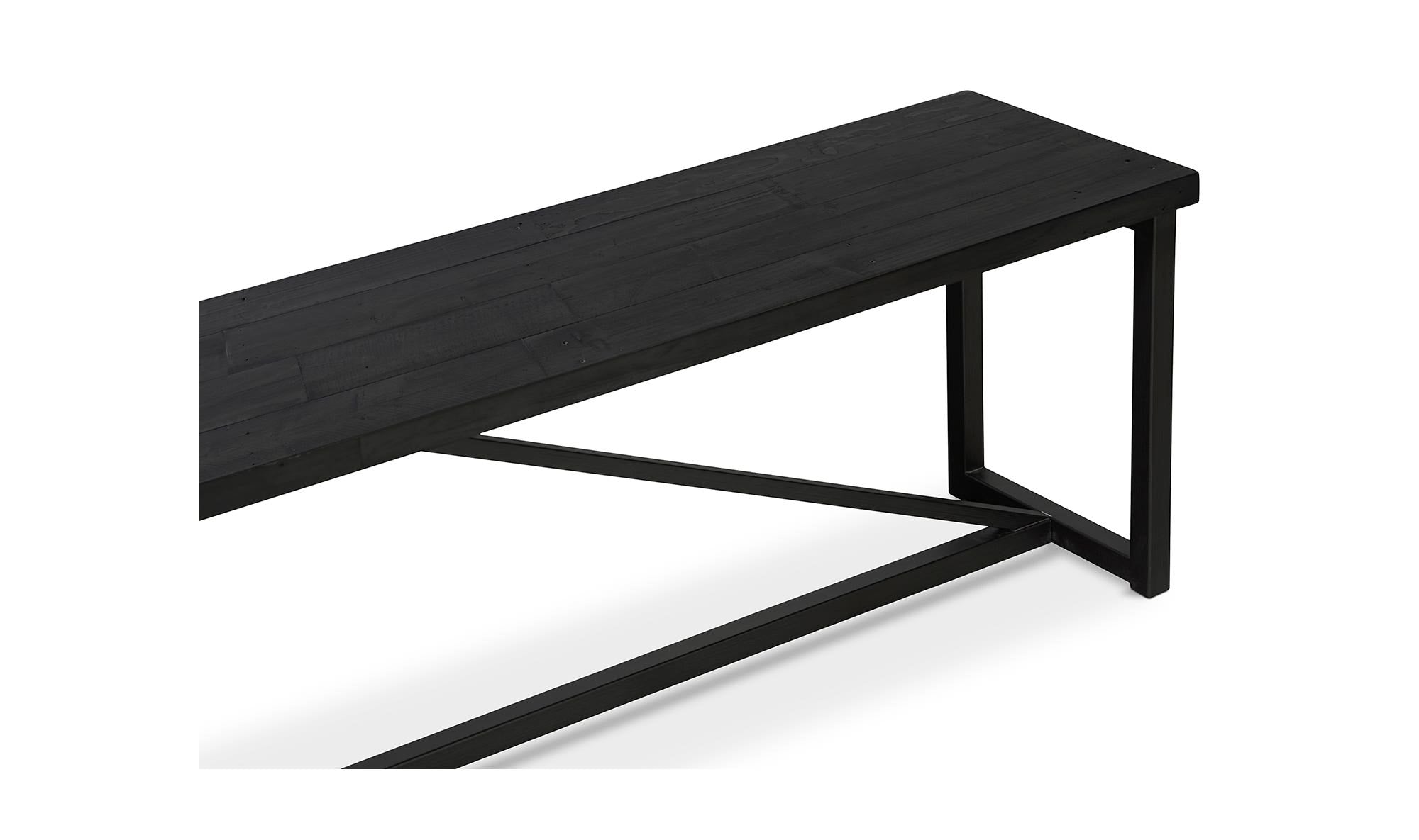 Sierra Bench Black by Moe's Home Collection - view 14
