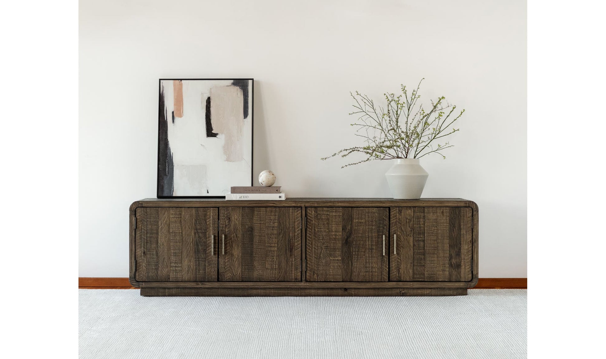 Monterey Media Cabinet Aged Brown by Moe's Home Collection - view 12