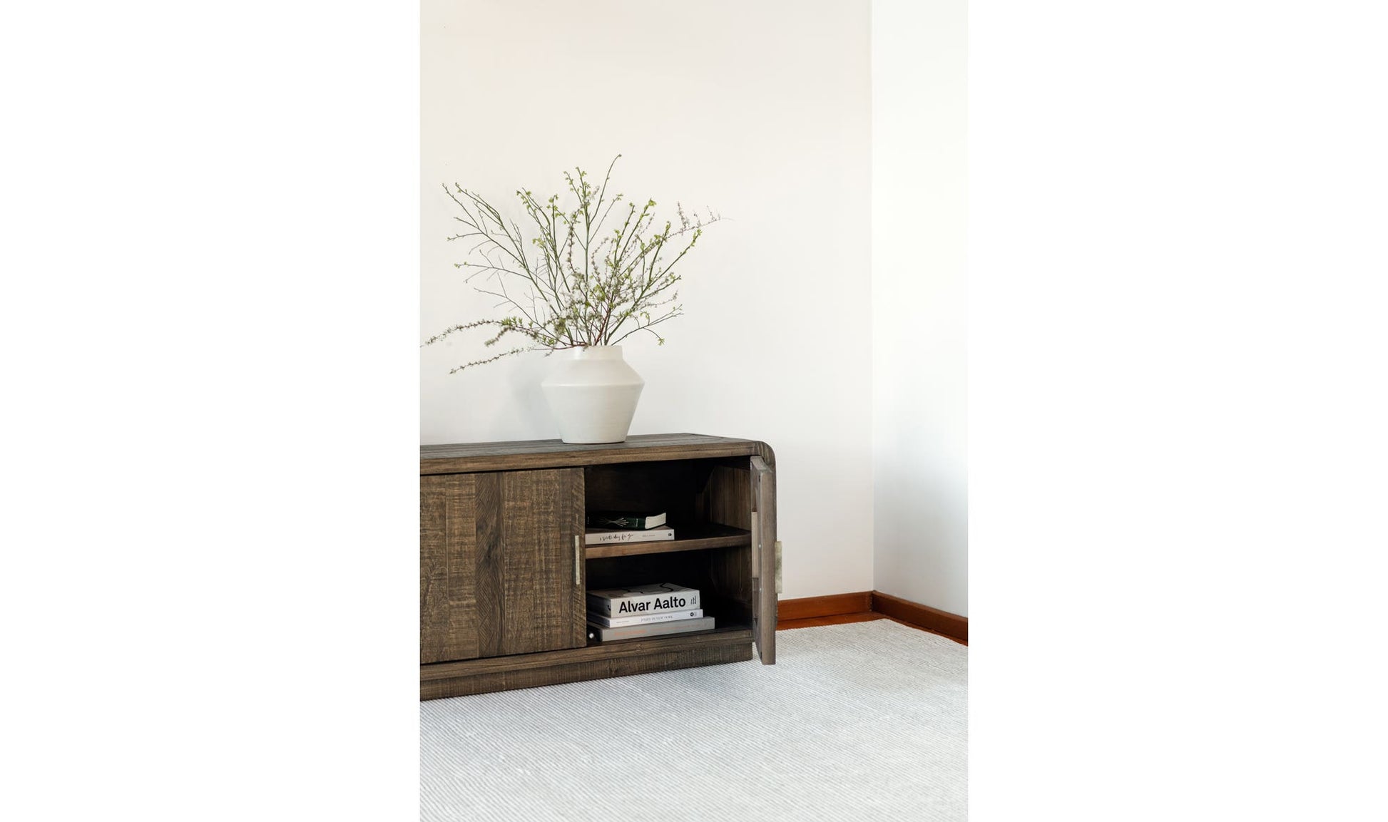Monterey Media Cabinet Aged Brown by Moe's Home Collection - view 13