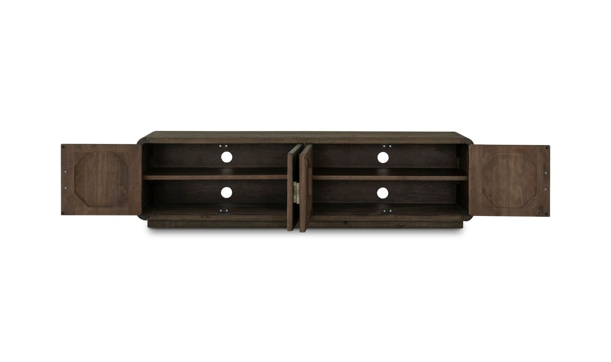 Monterey Media Cabinet Aged Brown by Moe's Home Collection - view 17