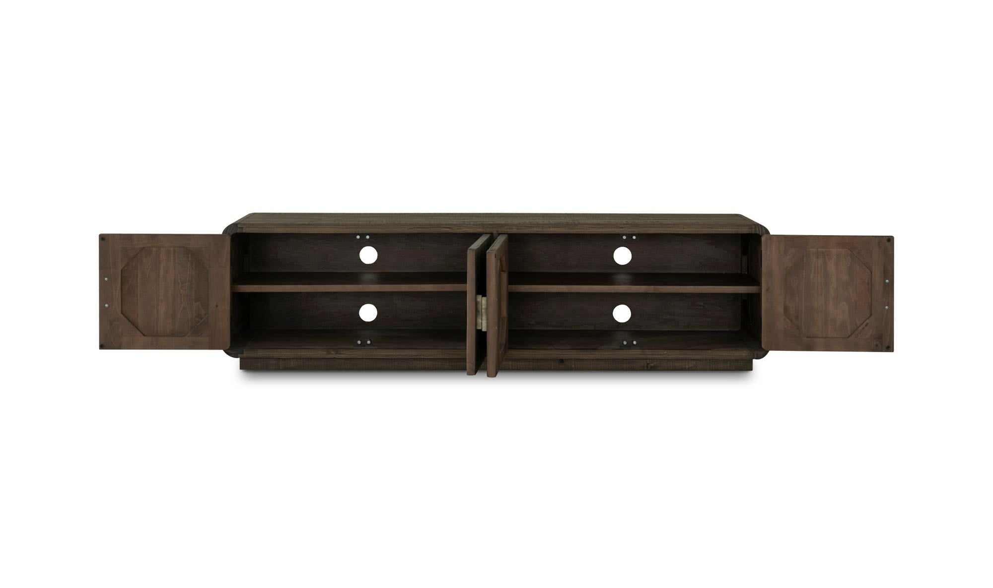 Monterey Media Cabinet Aged Brown by Moe's Home Collection - view 17