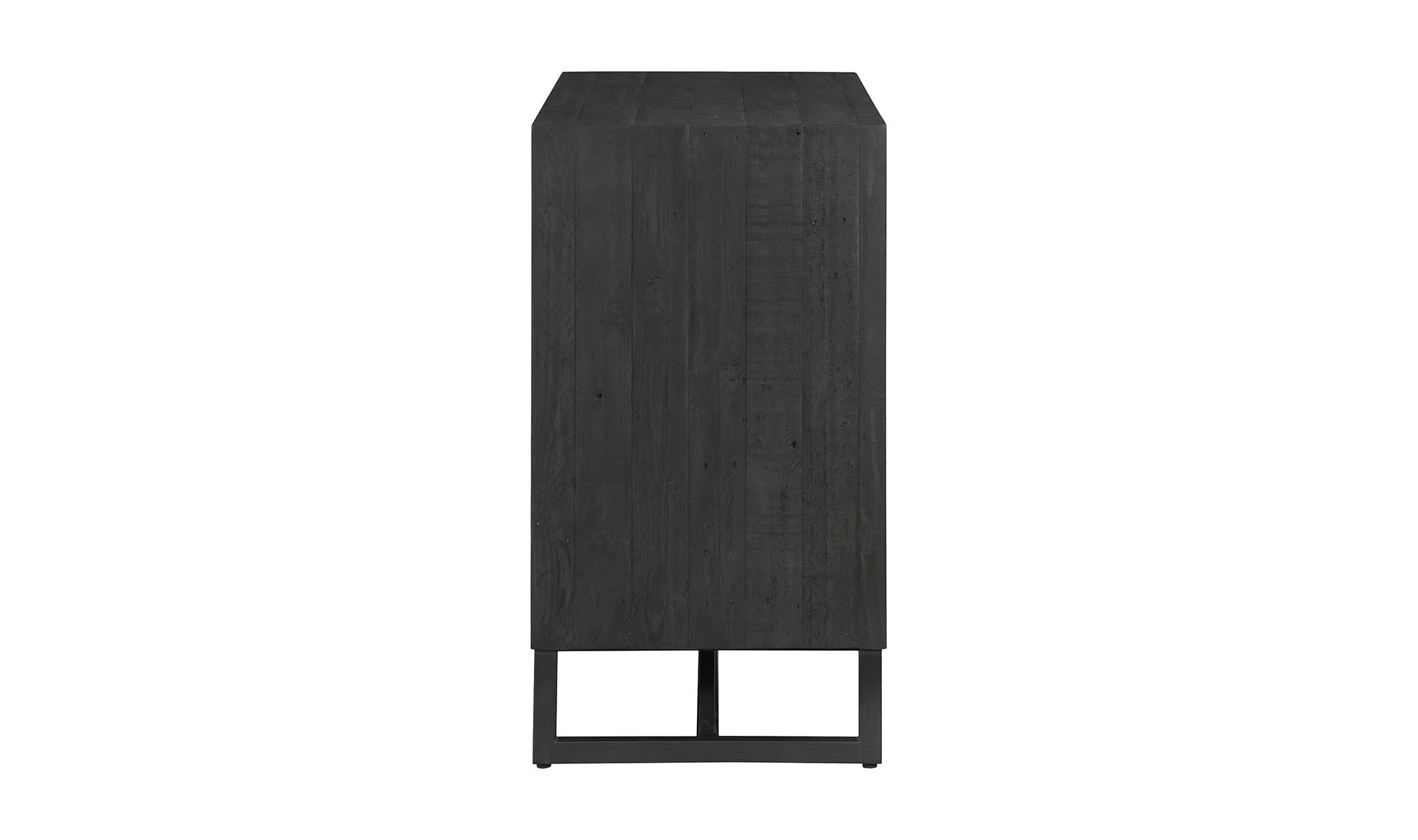 Sierra 2 Door Cabinet Black by Moe's Home Collection - view 15