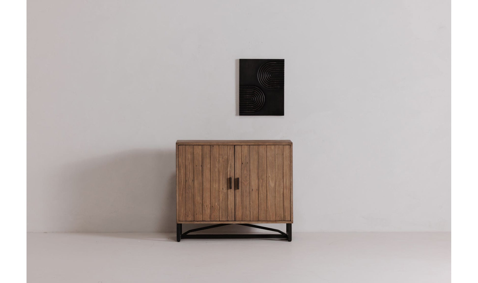 Sierra 2 Door Cabinet Natural by Moe's Home Collection - view 11