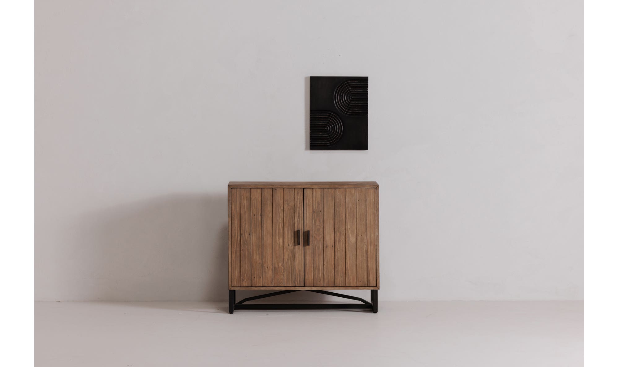 Sierra 2 Door Cabinet Natural by Moe's Home Collection - view 11