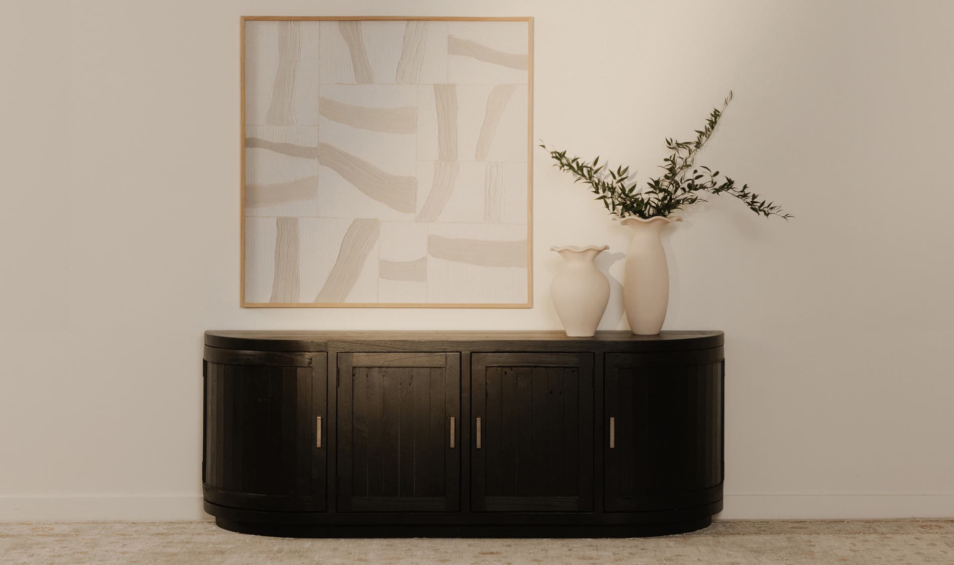 Nicola Media Cabinet Black by Moe's Home Collection - view 7