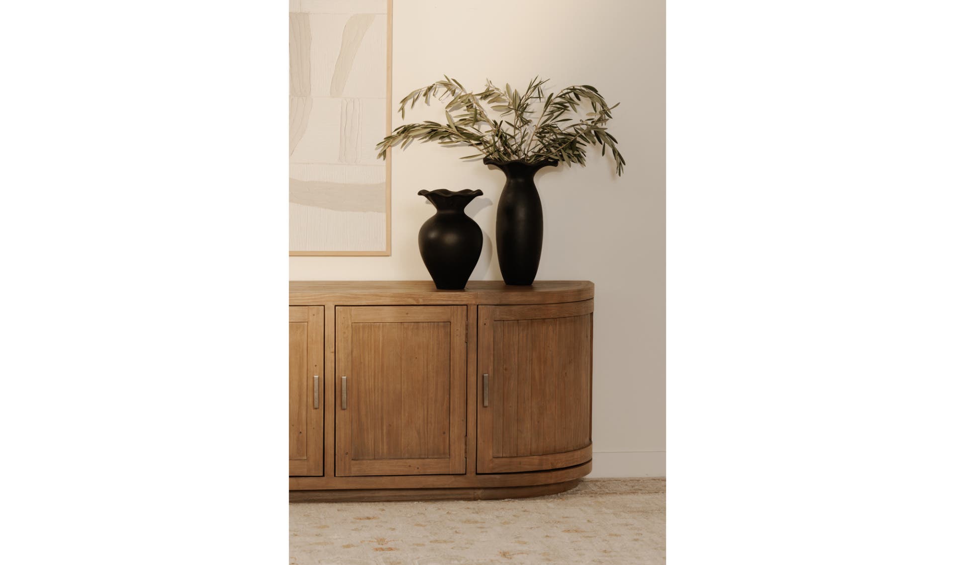 Nicola Media Cabinet Natural by Moe's Home Collection - view 8