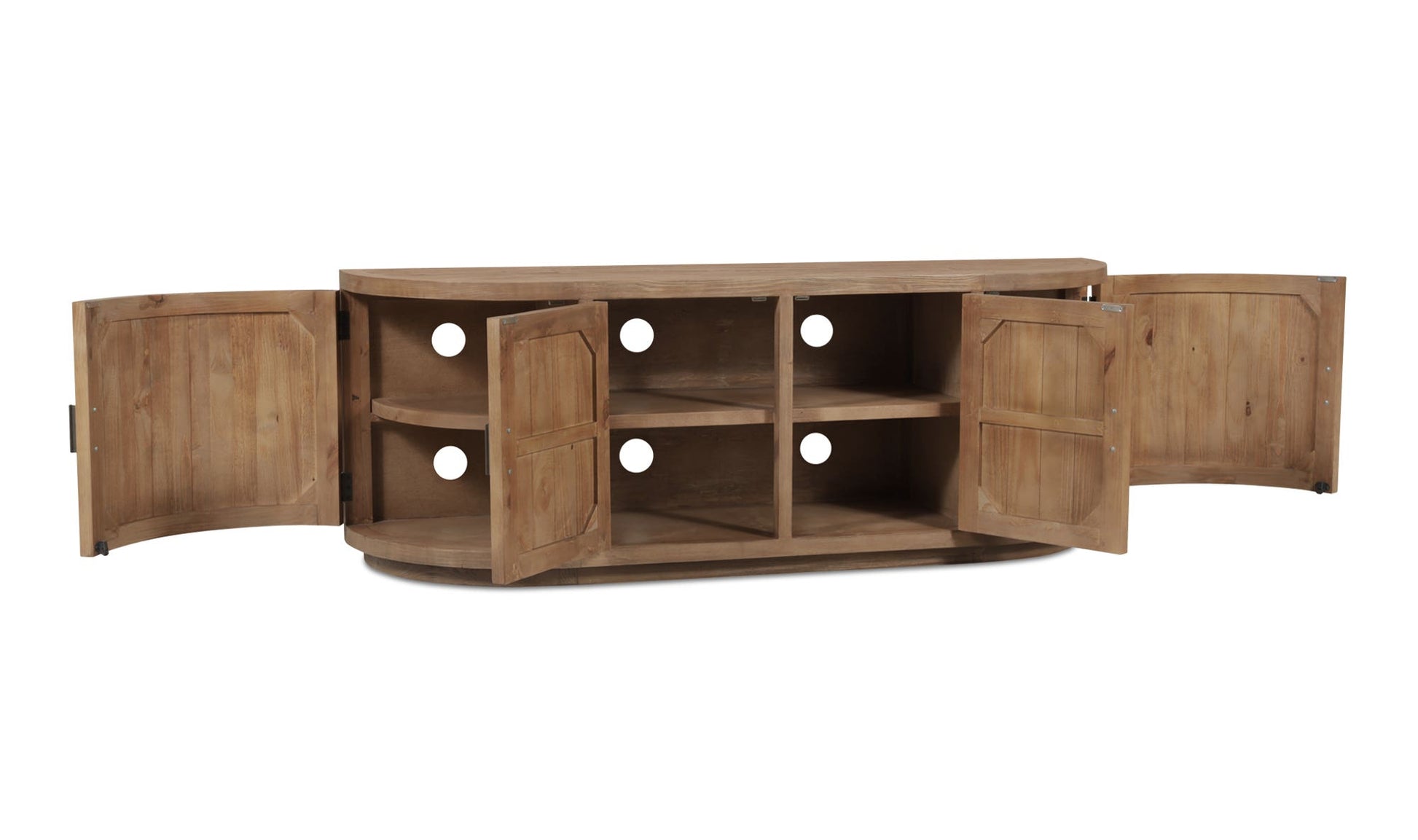 Nicola Media Cabinet Natural by Moe's Home Collection - view 13