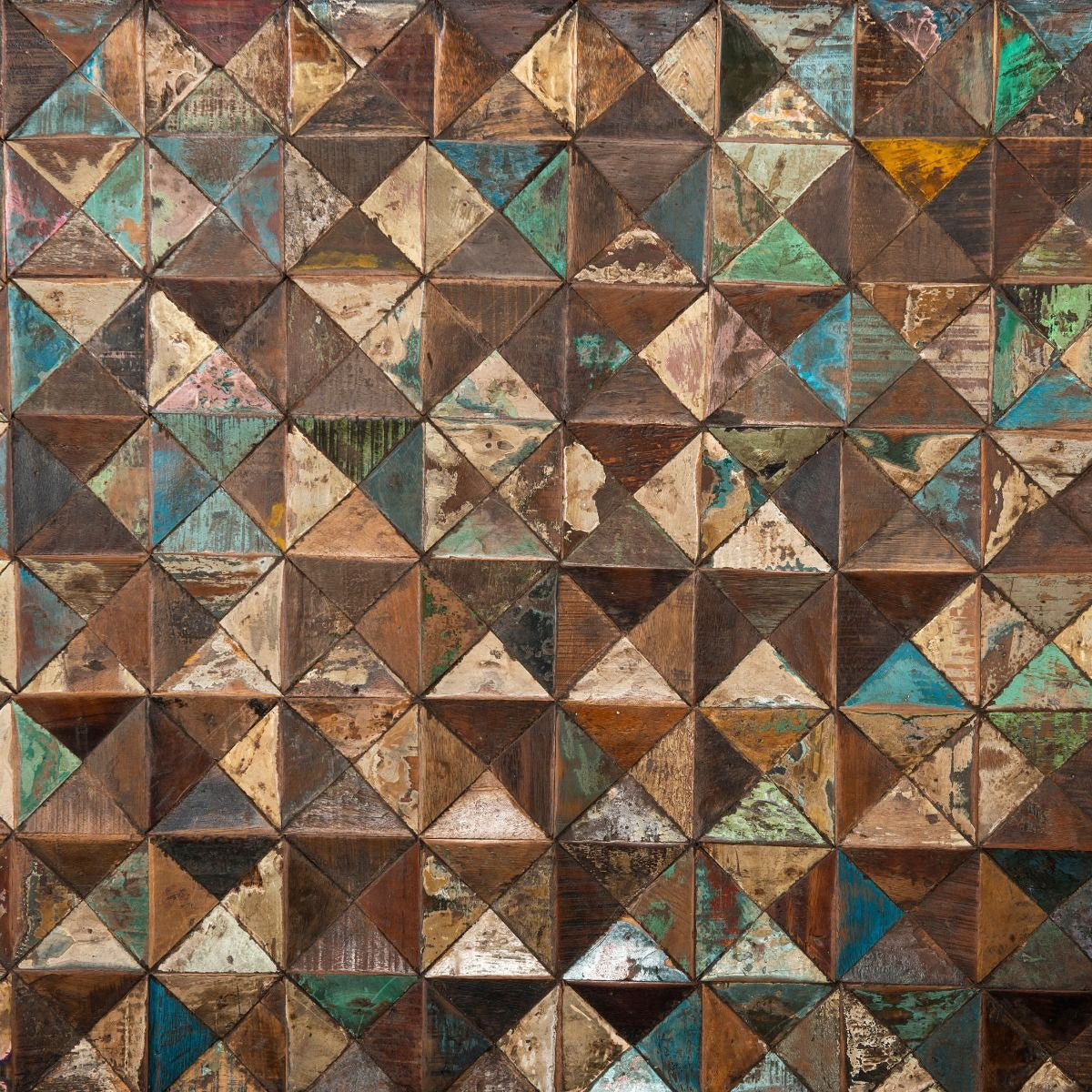 Mayan Reclaimed Wood Queen Platform Bed