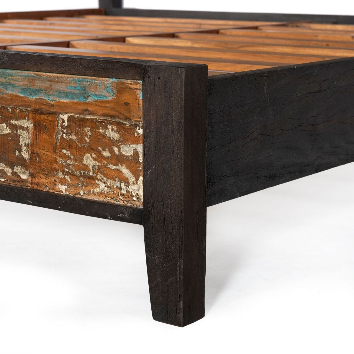 Mayan Reclaimed Wood Queen Platform Bed